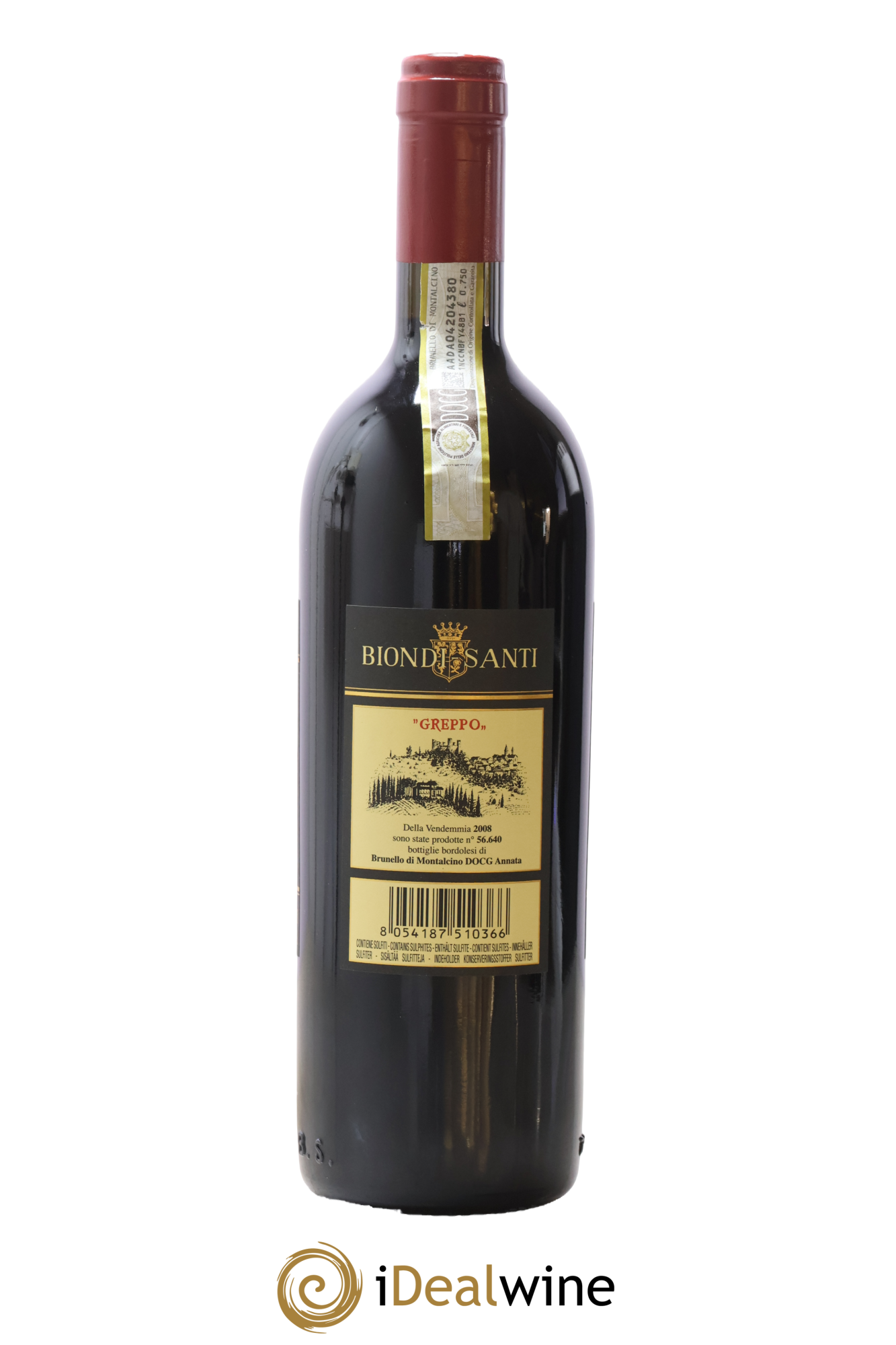 Brunello di Montalcino DOCG Biondi-Santi Tenuta Greppo 2008 - Lot of 1 bottle - 1
