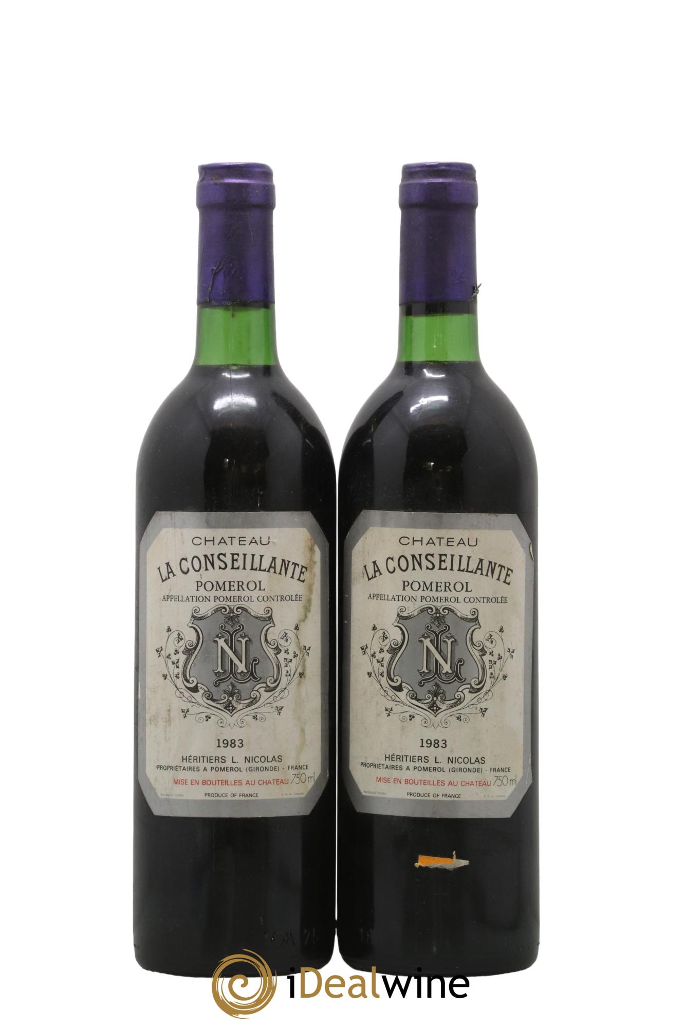 Château la Conseillante 1983 - Posten von 2 Flaschen - 0