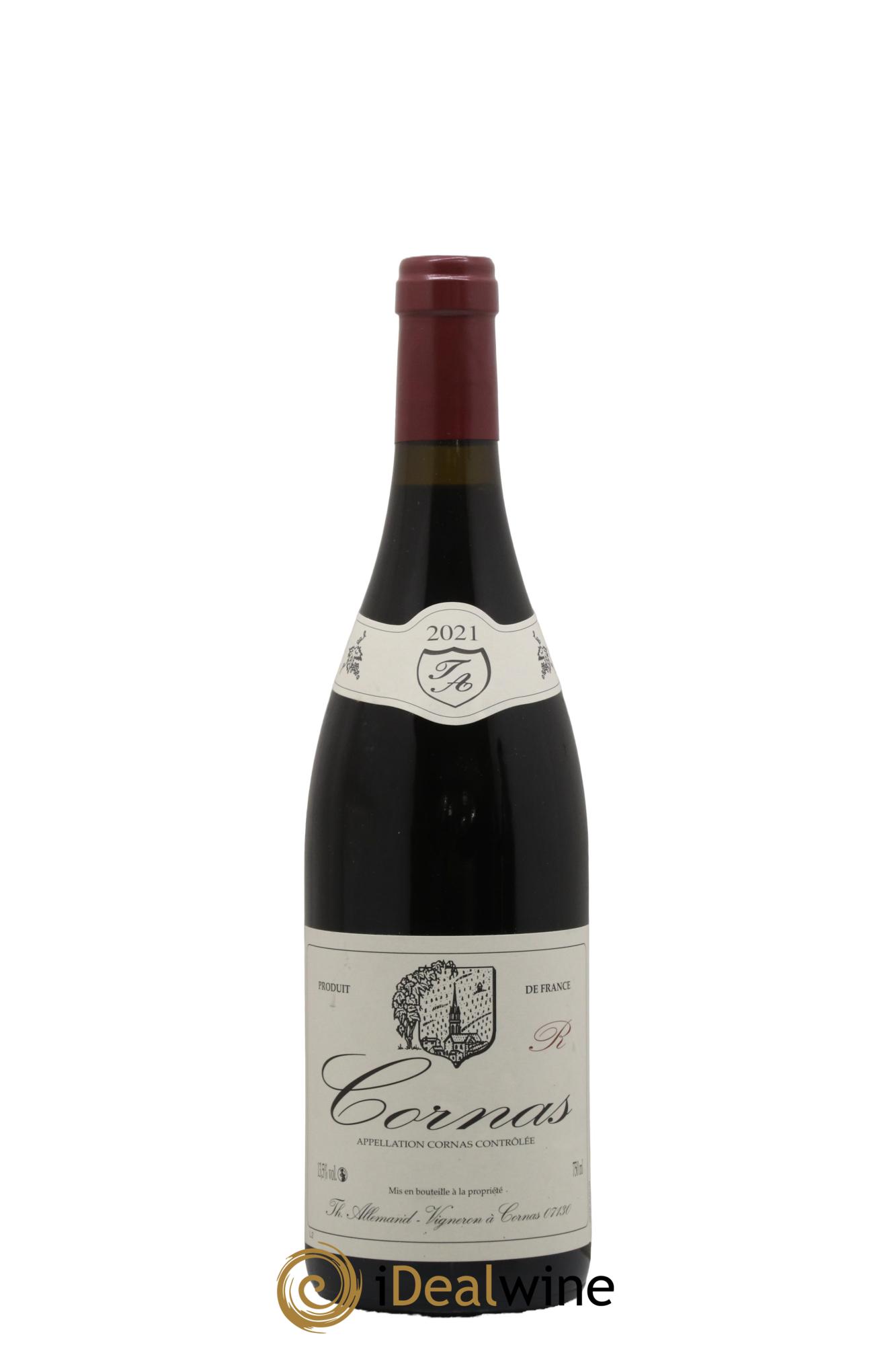 Cornas Reynard Thierry Allemand 2021 - Lot of 1 bottle - 0
