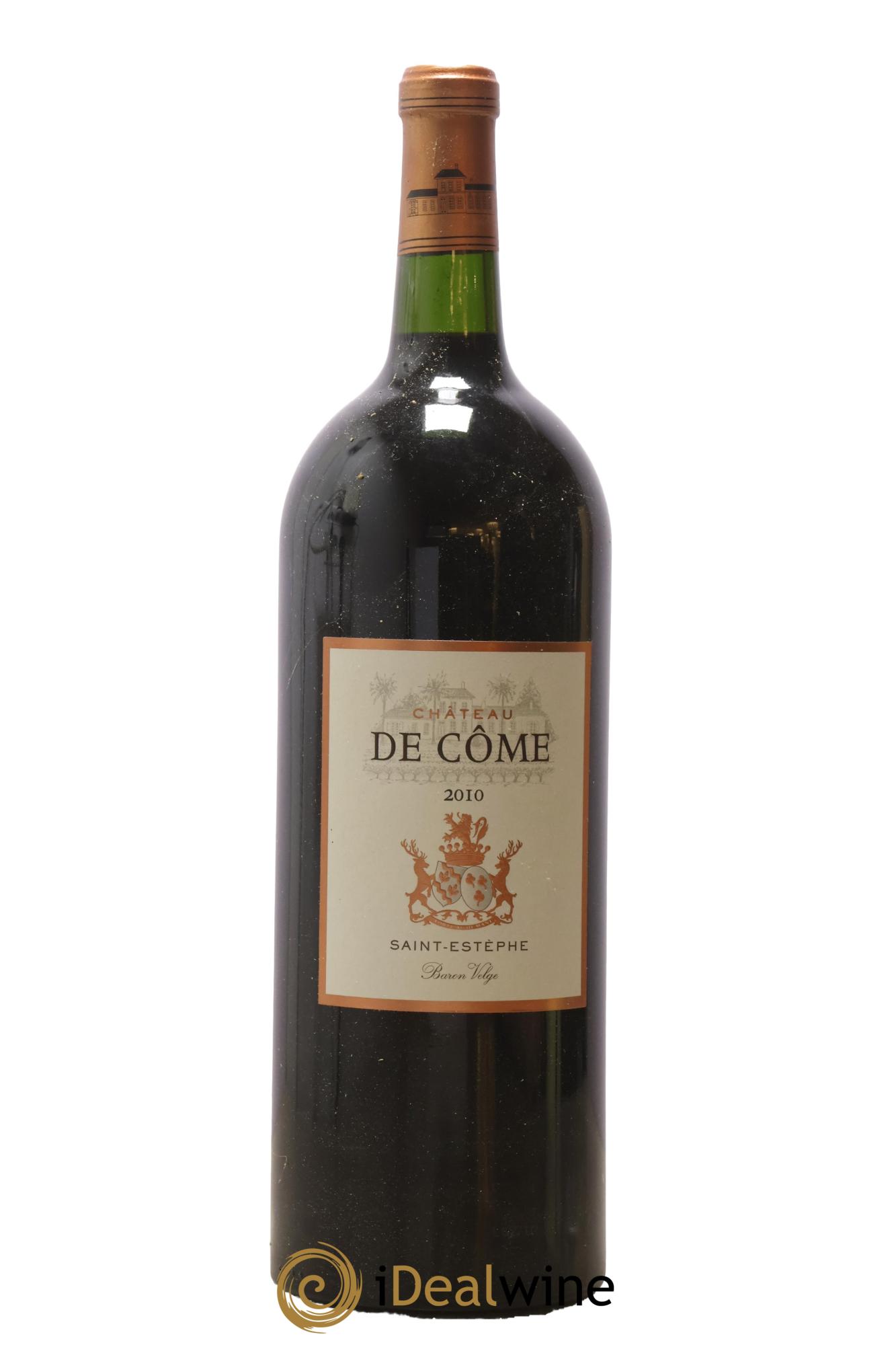 Saint-Estèphe Château de Come 2010 - Lot of 1 magnum - 0