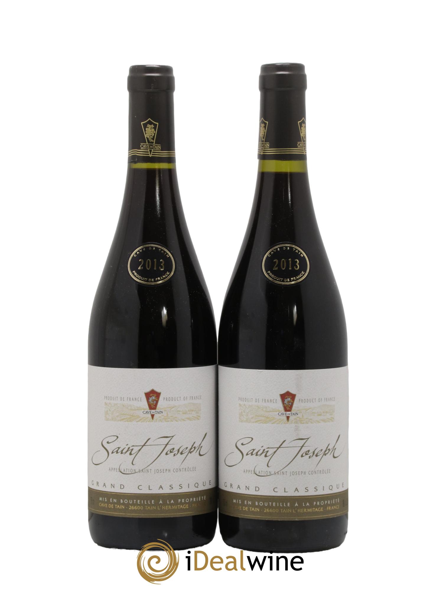 Saint-Joseph Grand Classique Cave de Tain 2013 - Lot de 2 bouteilles - 0