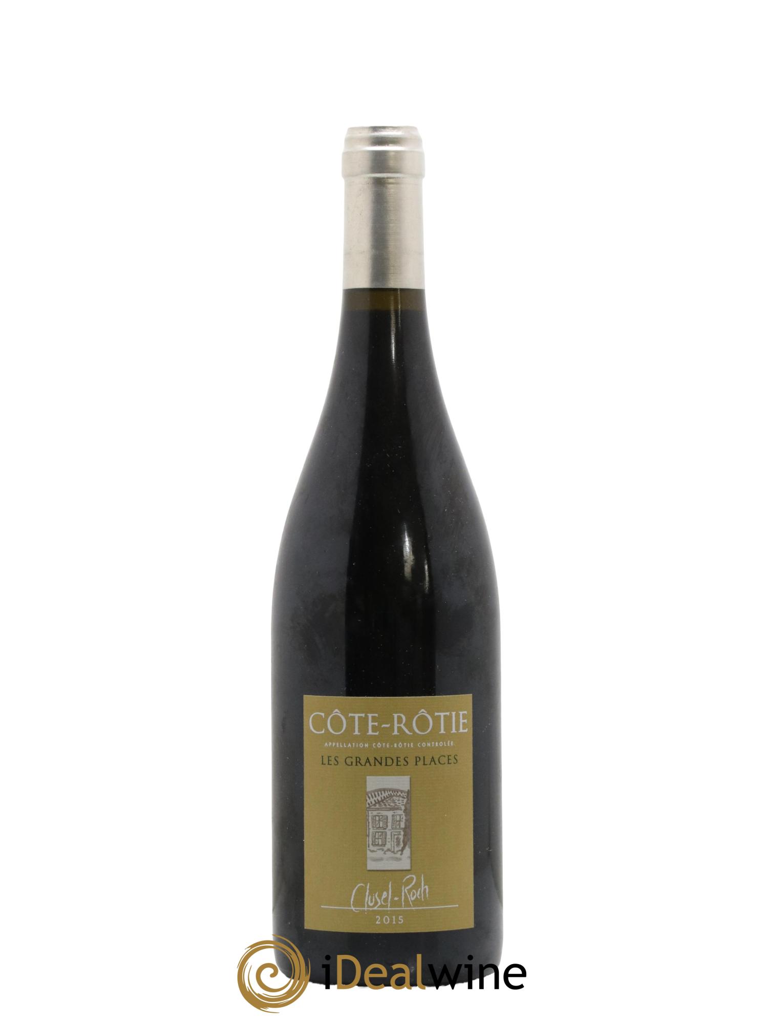 Côte-Rôtie Les Grandes Places Clusel-Roch 2015 - Lot de 1 bouteille - 0