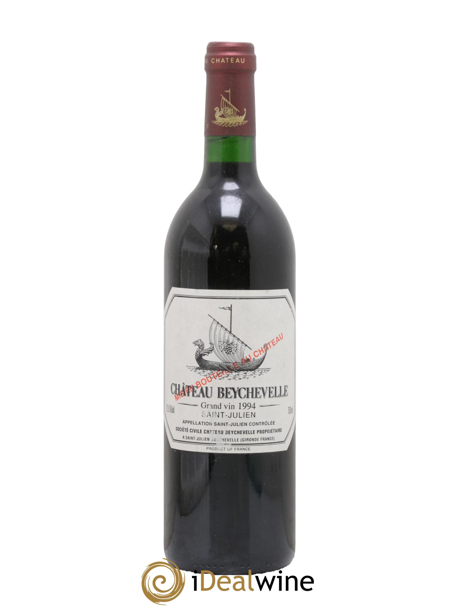 Château Beychevelle 4ème Grand Cru Classé 1994 - Lot de 1 bouteille - 0