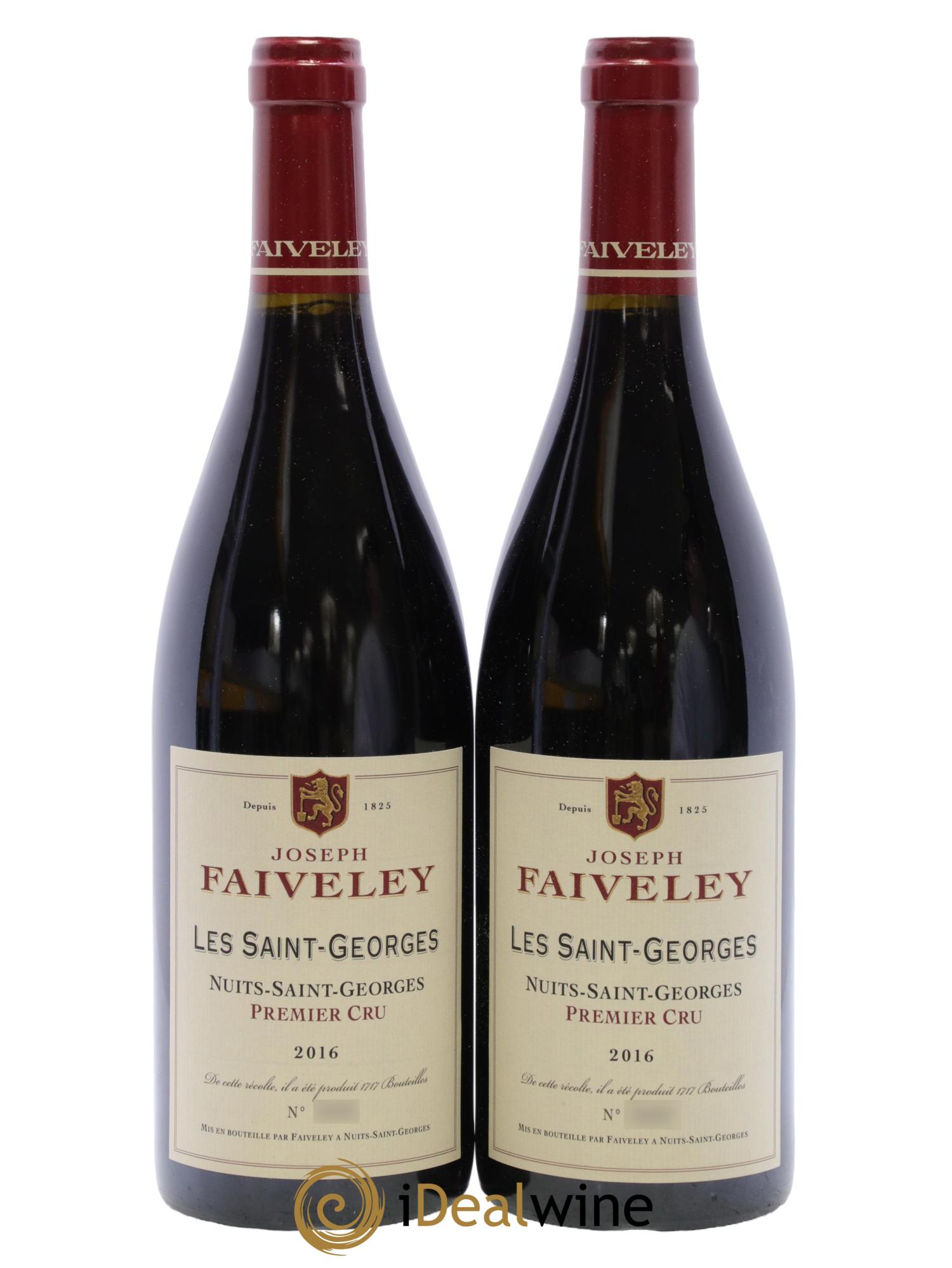 Nuits-Saint-Georges 1er Cru Les Saint-Georges Faiveley 2016 - Lot de 2 bouteilles - 0