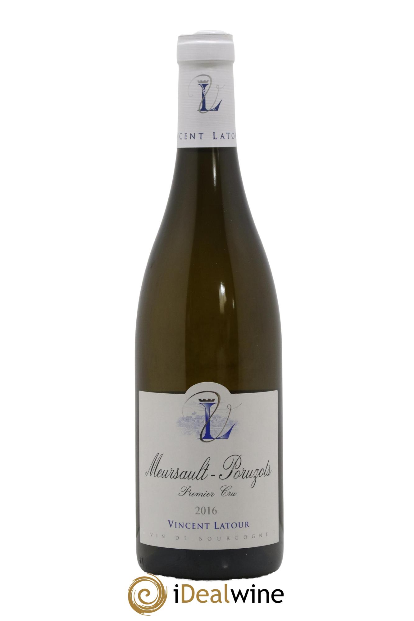 Meursault 1er Cru Poruzots Vincent Latour 2016 - Lot de 1 bouteille - 0