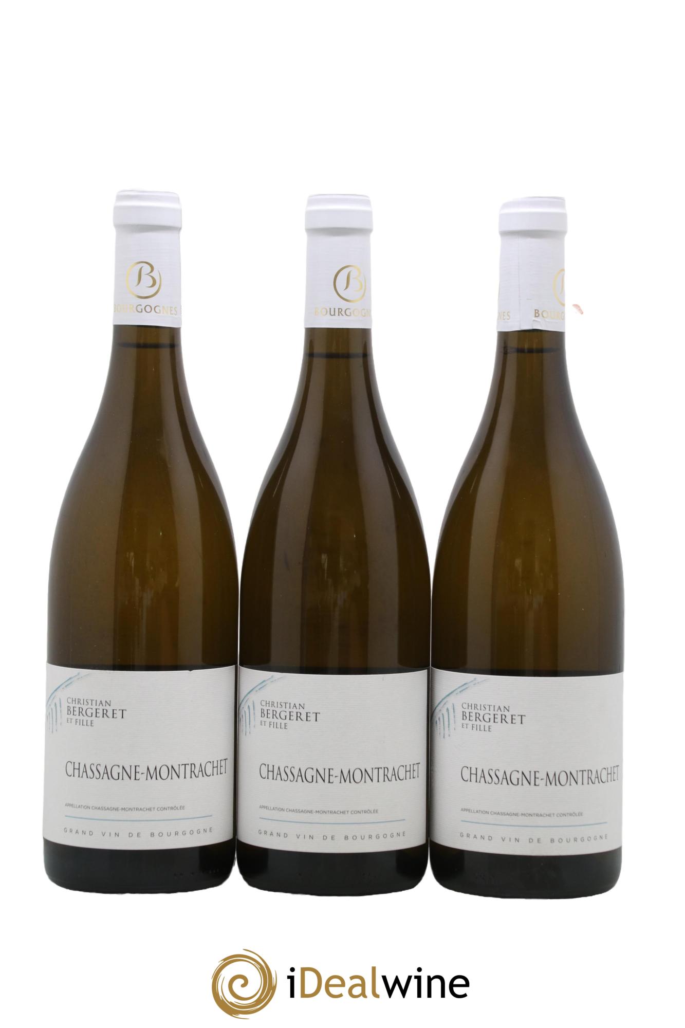 Chassagne-Montrachet Bergeret 2022 - Lot de 3 bouteilles - 0