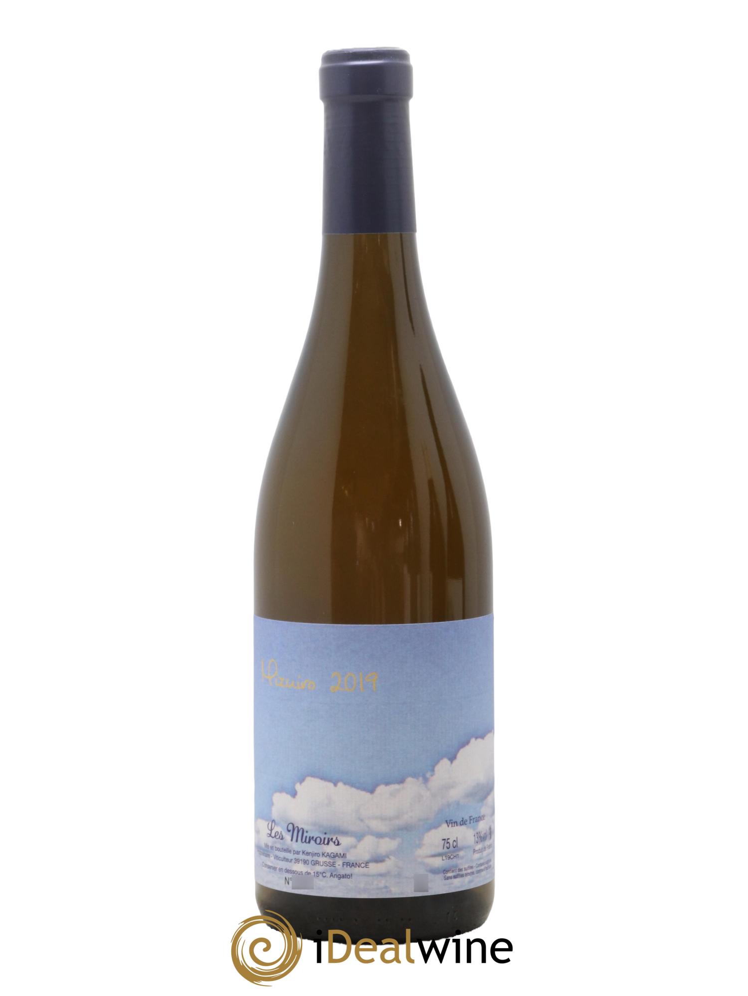 Vin de France Mizuiro Les Saugettes Kenjiro Kagami - Domaine des Miroirs 2019 - Lot de 1 bouteille - 0