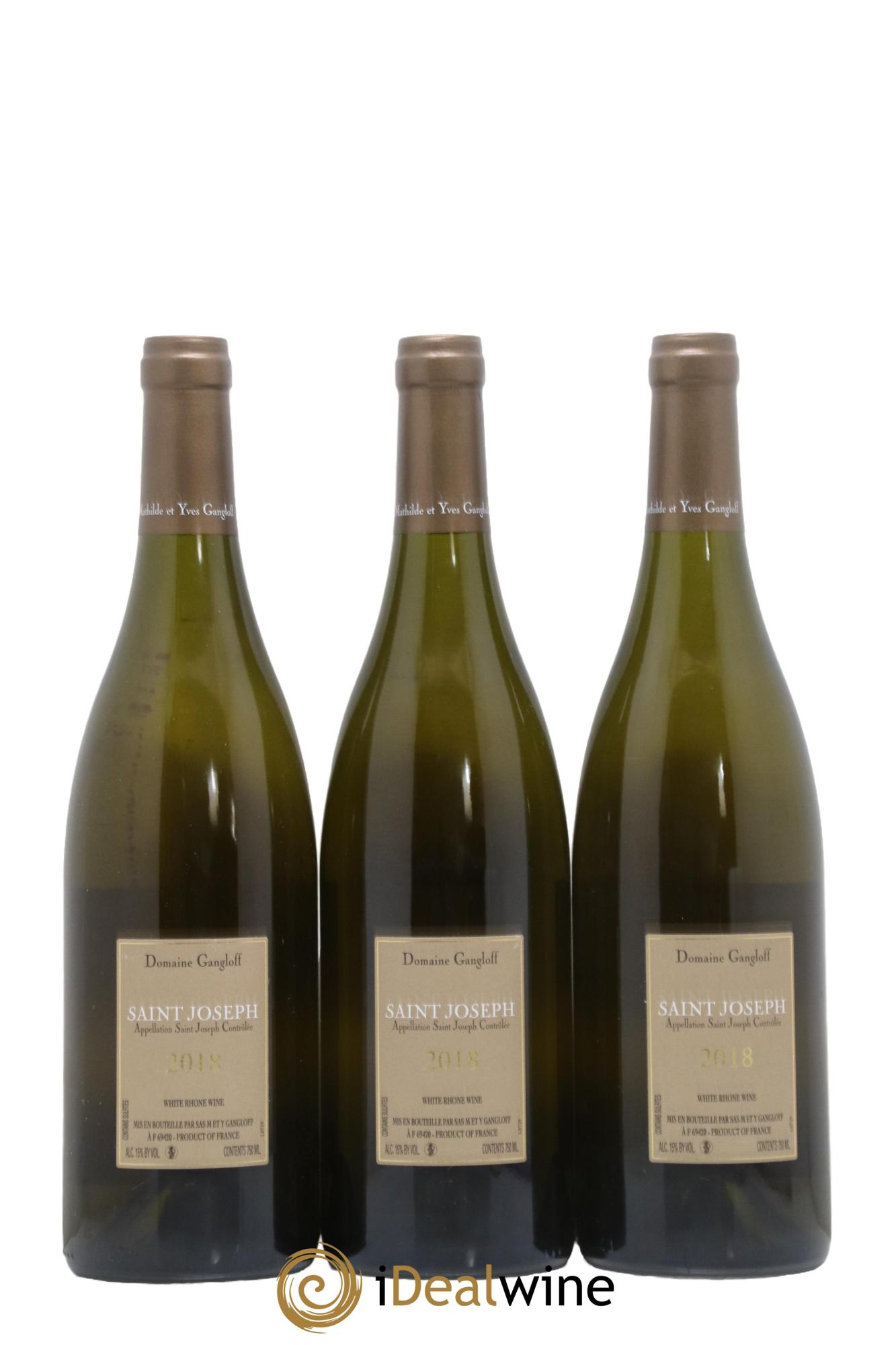 Saint-Joseph Gangloff (Domaine) 2018 - Lot de 3 bouteilles - 1
