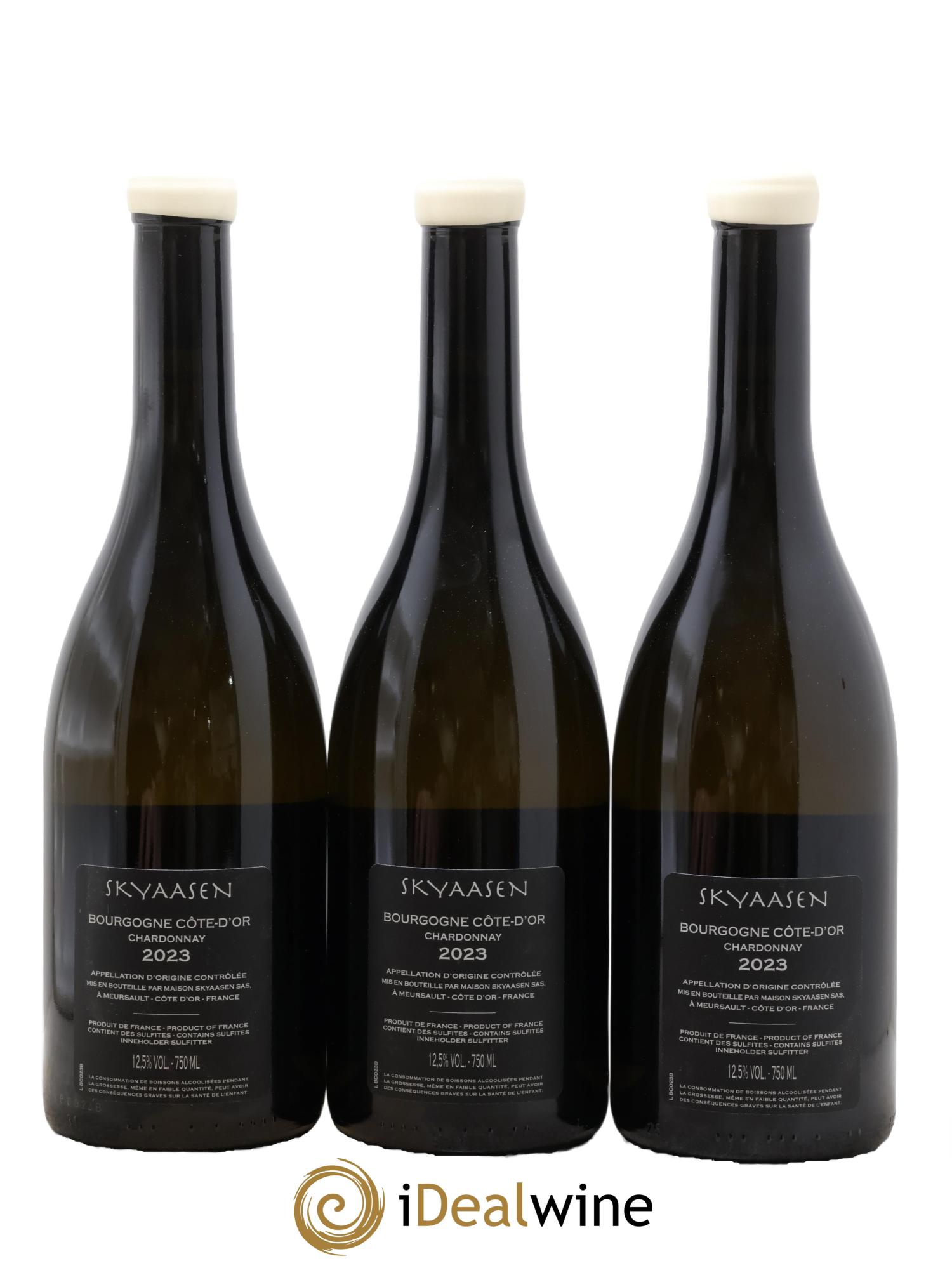 Bourgogne Côte-d'Or Maison Skyaasen 2023 - Lot de 3 bouteilles - 1