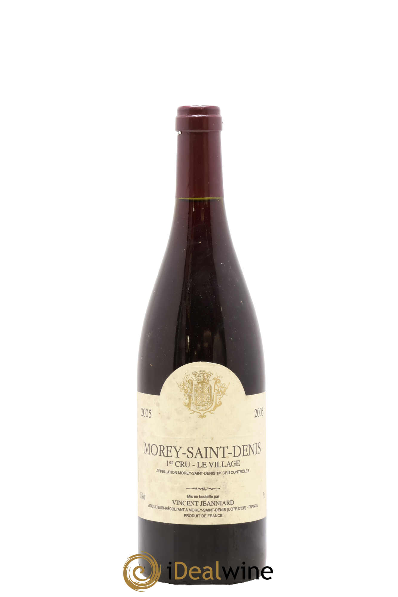 Morey-Saint-Denis 1er Cru Le Village Jeanniard Vincent 2005 - Lot de 1 bouteille - 0