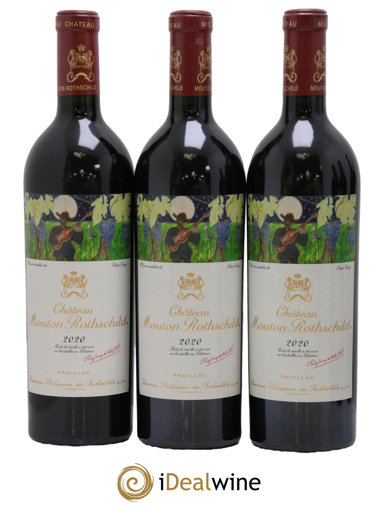 Château Mouton Rothschild 1er Grand Cru Classé 2020 - Lot of 6 bottles - 3