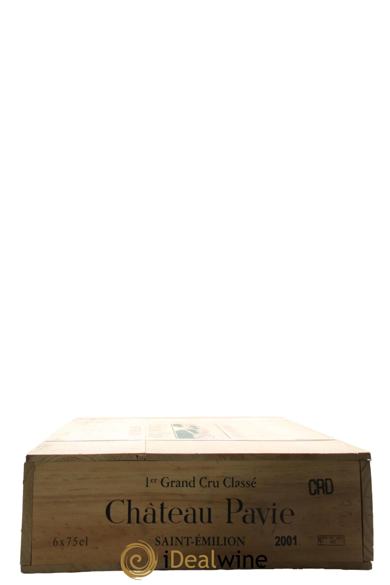 Château Pavie 1er Grand Cru Classé A 2001 - Lot de 6 bouteilles - 3