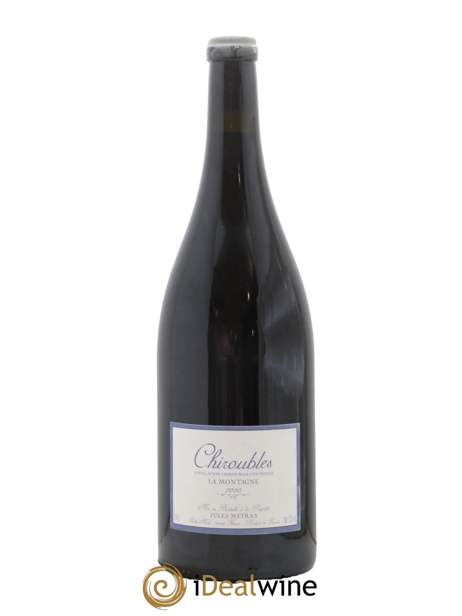 Chiroubles La Montagne Jules Métras (Domaine) 2020 - Lot de 1 magnum - 0