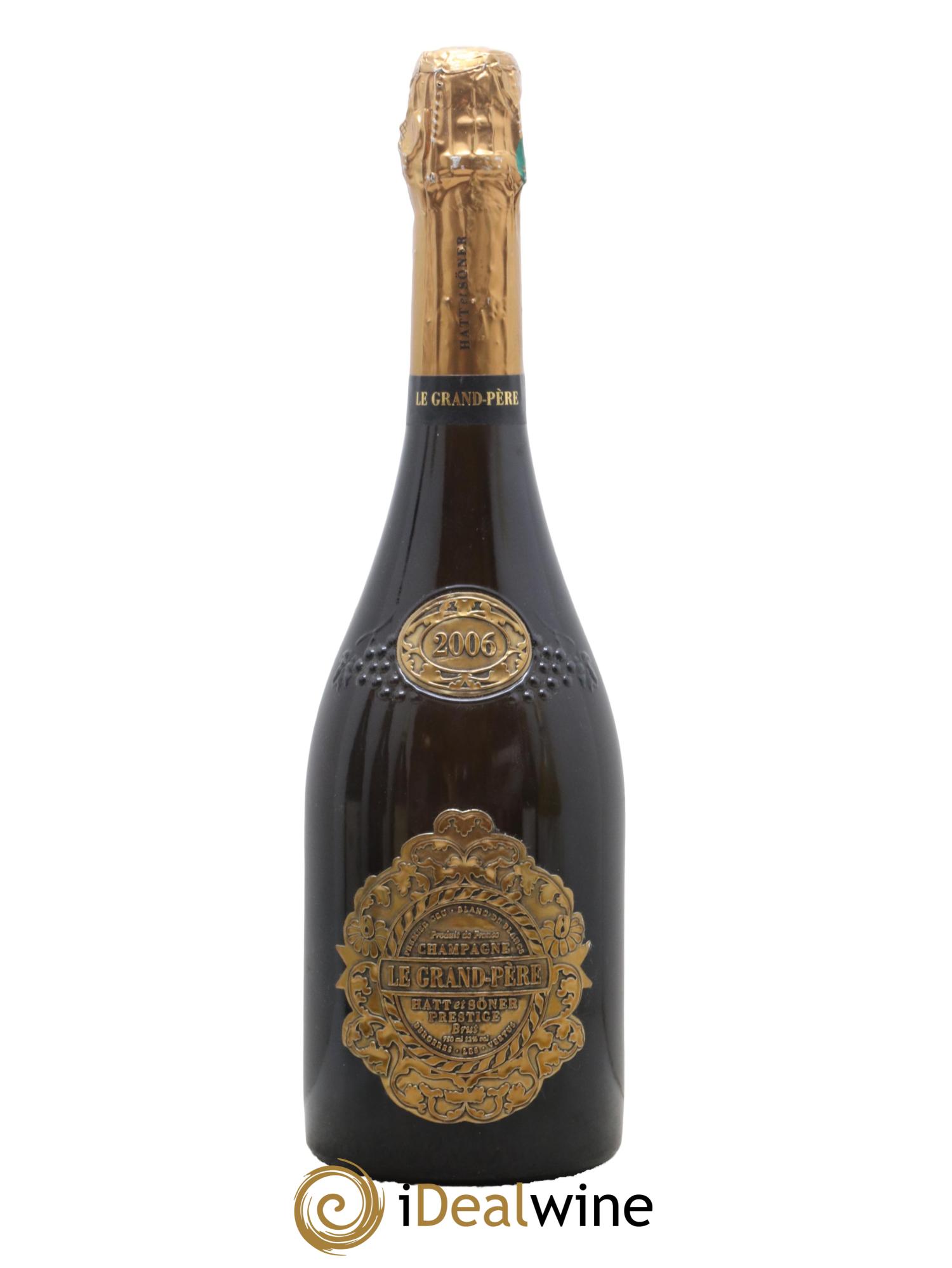Champagne Cuvee Grand Pere Hatt et Soner 2006 - Lot de 1 bouteille - 0