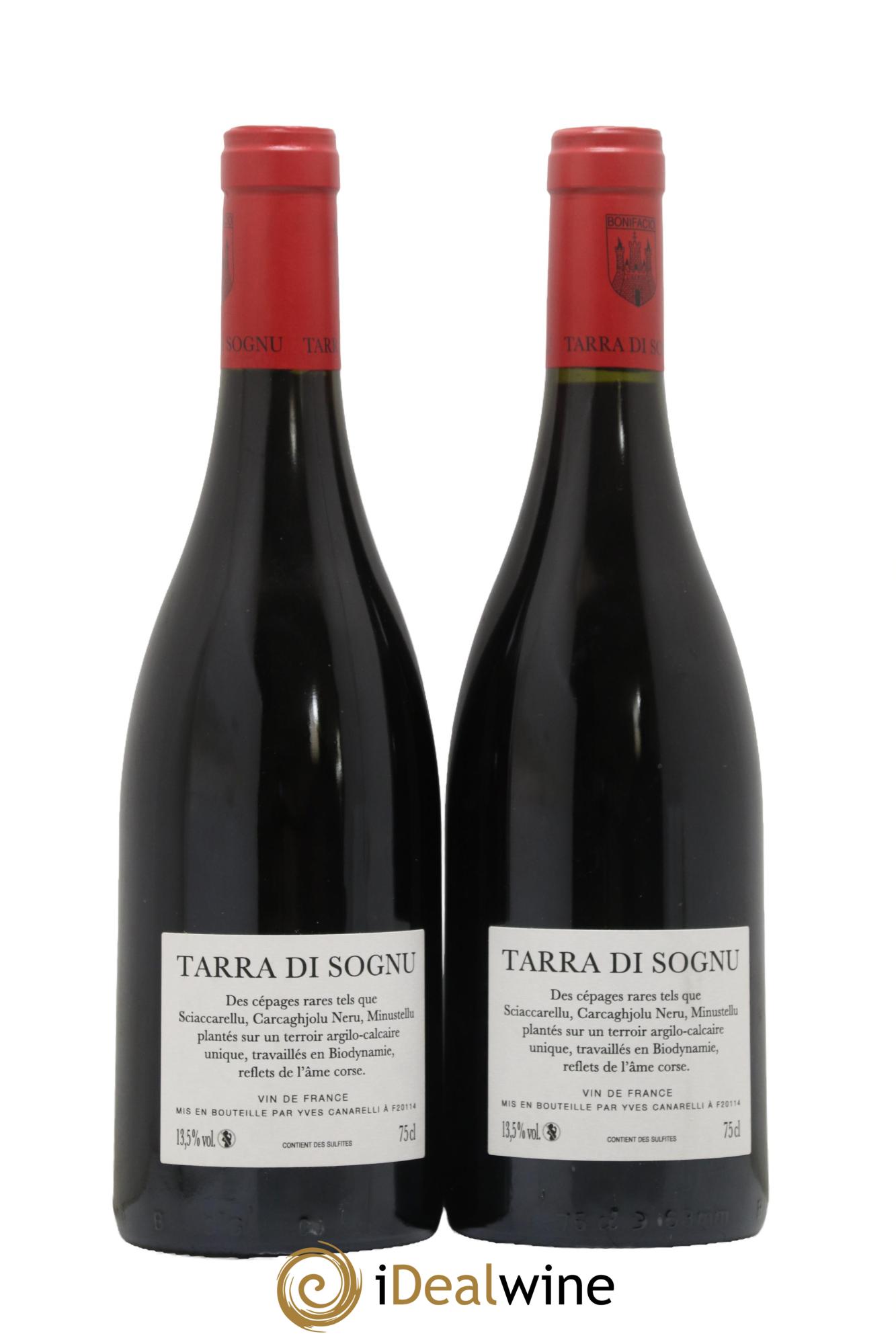 Vin de France Tarra di Sognu Clos Canarelli 2017 - Lot de 2 bouteilles - 1