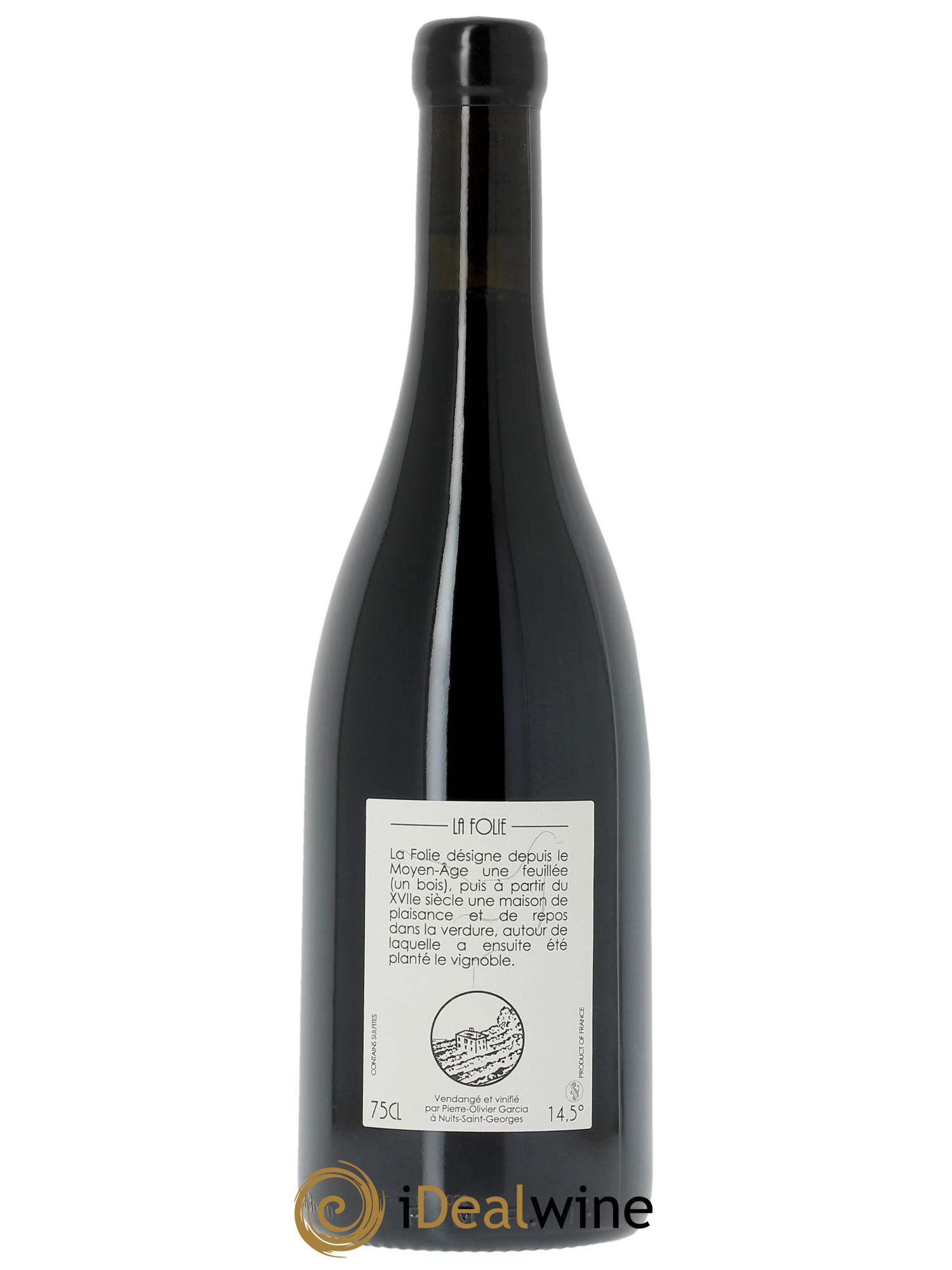 Brouilly La Folie Moron Garcia  2022 - Lot de 1 bouteille - 1