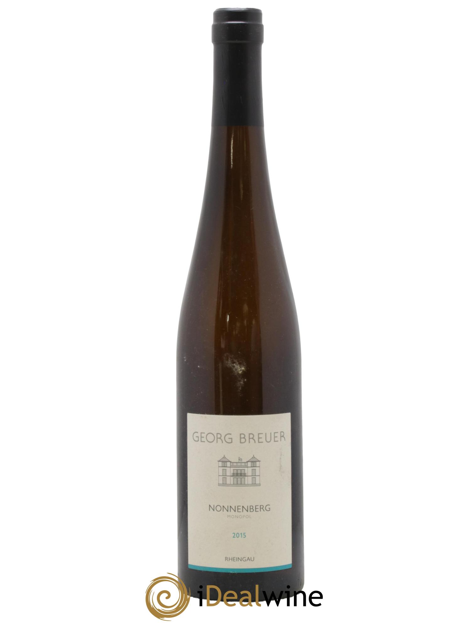 Allemagne Rheingau Rauenthaler Nonnenberg Riesling Breuer 2015 - Lot de 1 bouteille - 0