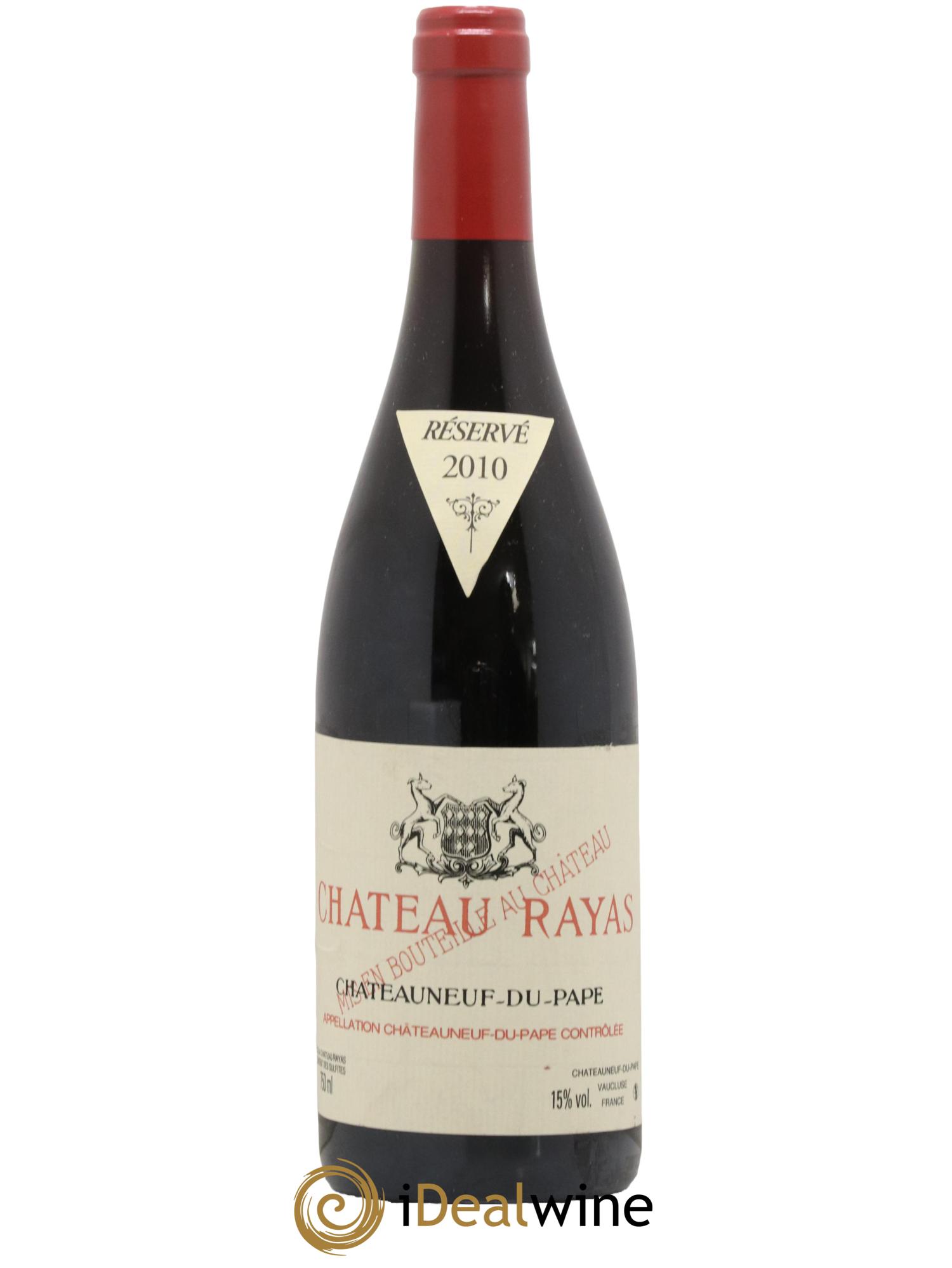 Châteauneuf-du-Pape Château Rayas Emmanuel Reynaud 2010 - Lot de 1 bouteille - 0