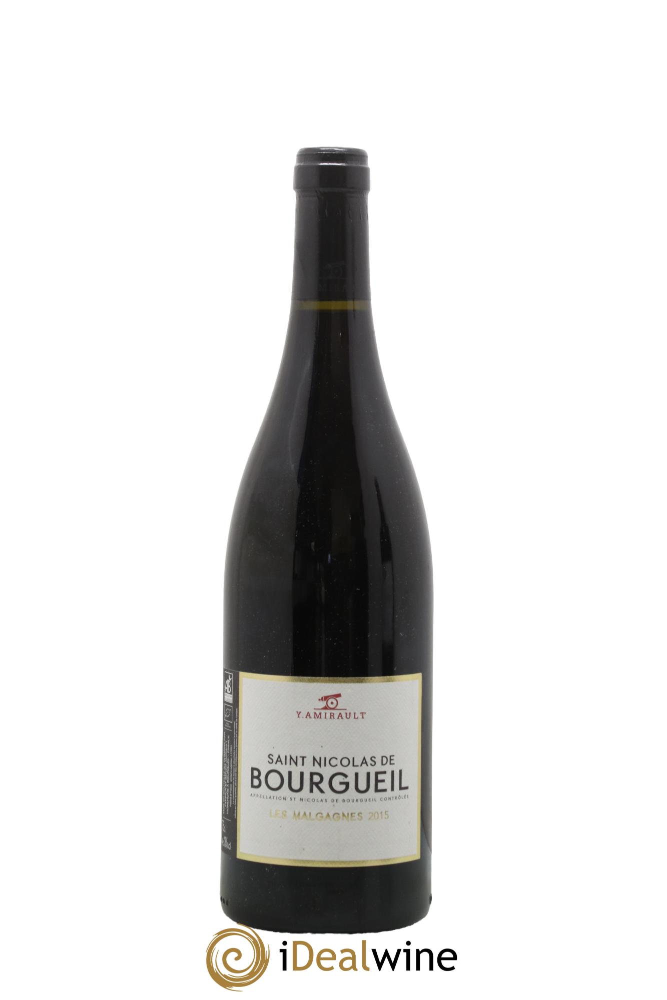 Saint-Nicolas de Bourgueil Les Malgagnes Yannick Amirault (Domaine) 2015 - Lot de 1 bouteille - 0