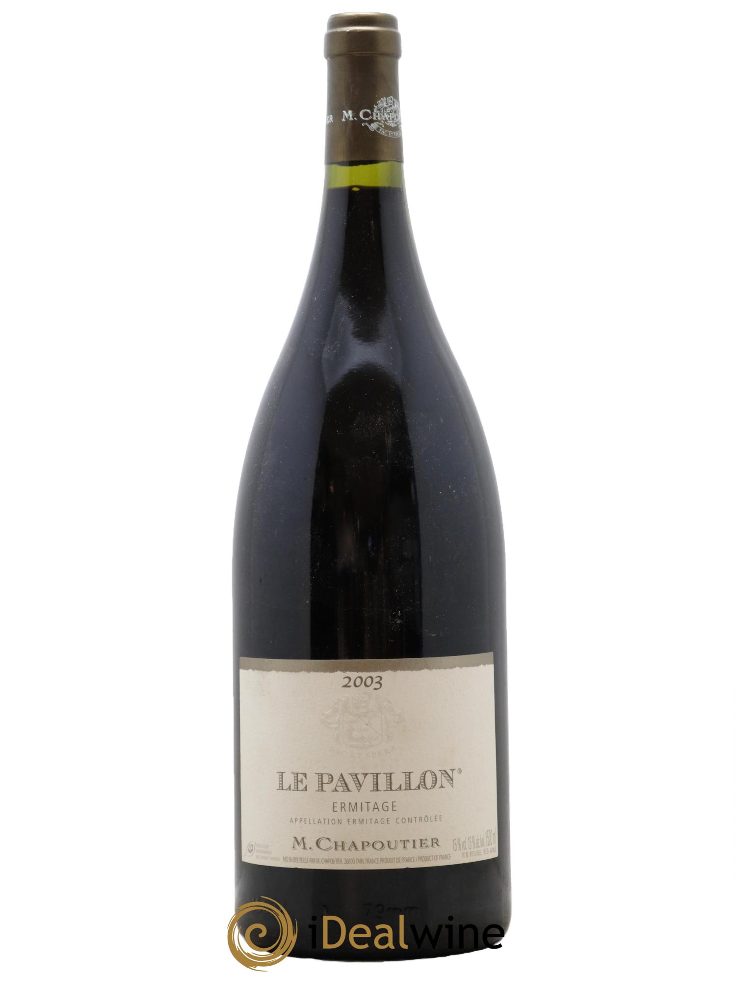 Hermitage Ermitage Le Pavillon Chapoutier 2003 - Lot de 1 magnum - 0