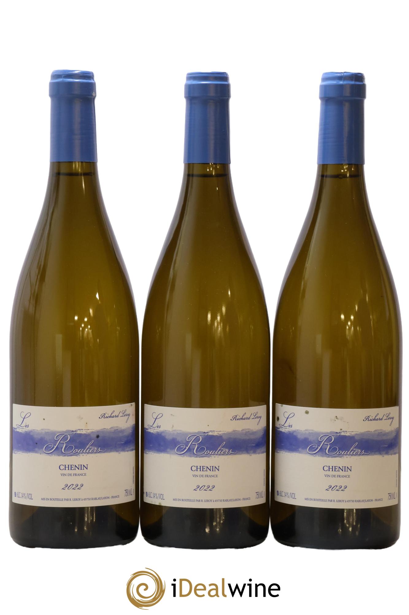 Vin de France Les Rouliers Richard Leroy 2022 - Lot of 3 bottles - 0