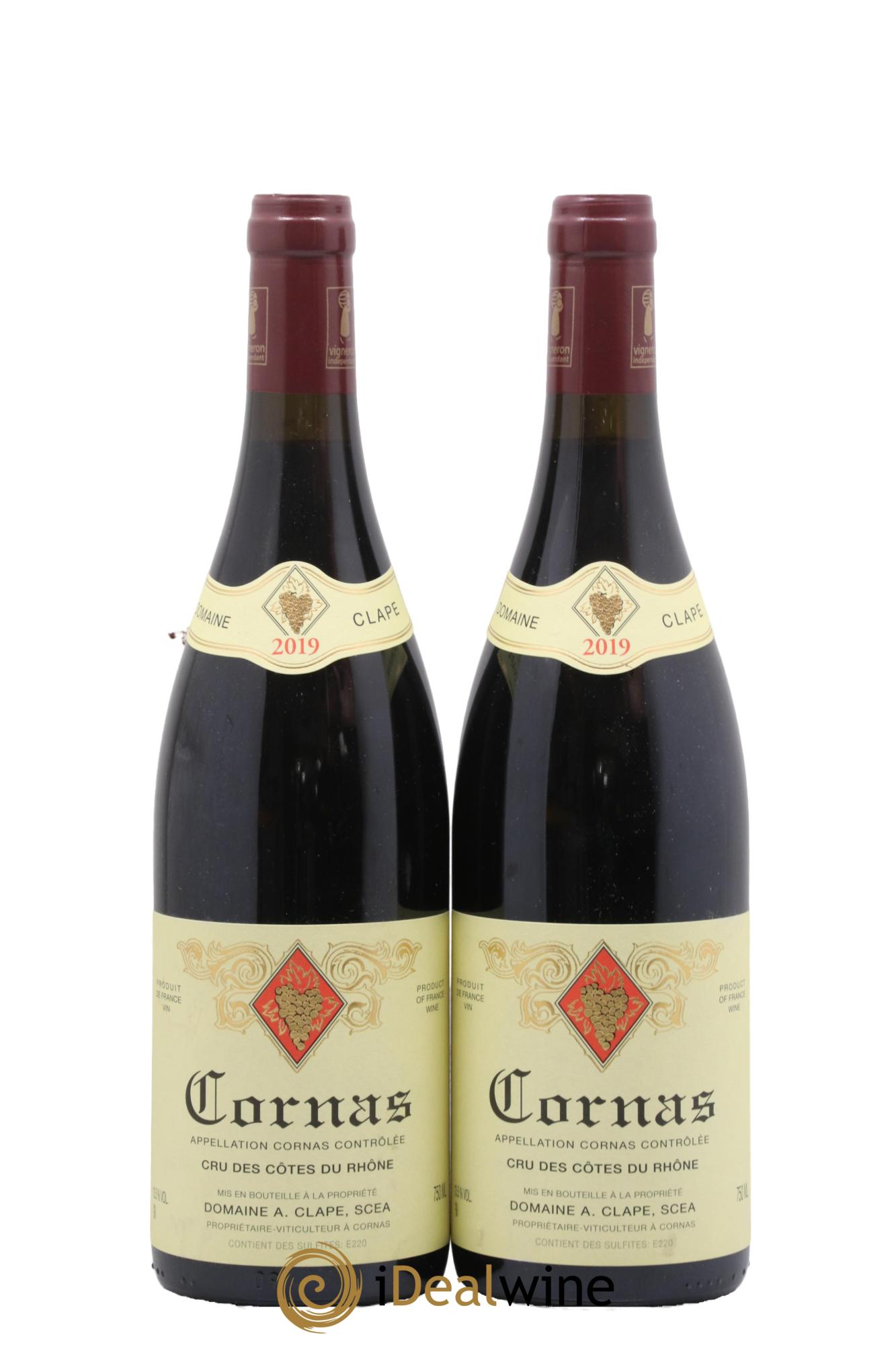 Cornas Auguste Clape 2019 - Lot de 2 bouteilles - 0