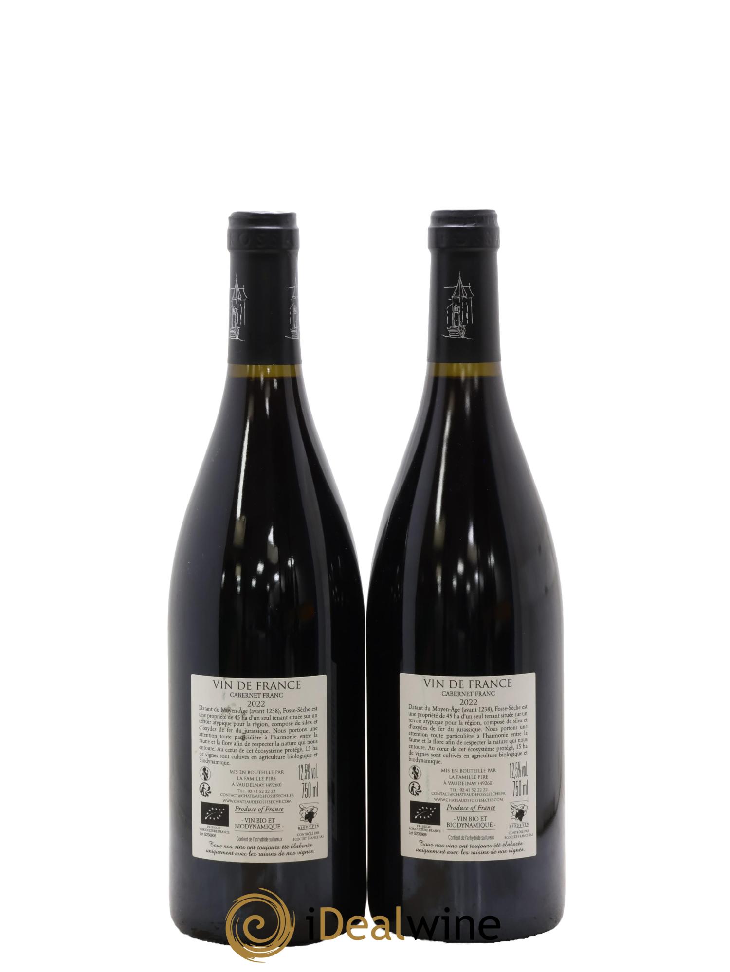 Vin de France Gondwana Château de Fosse-Sèche 2022 - Lot de 2 bouteilles - 1