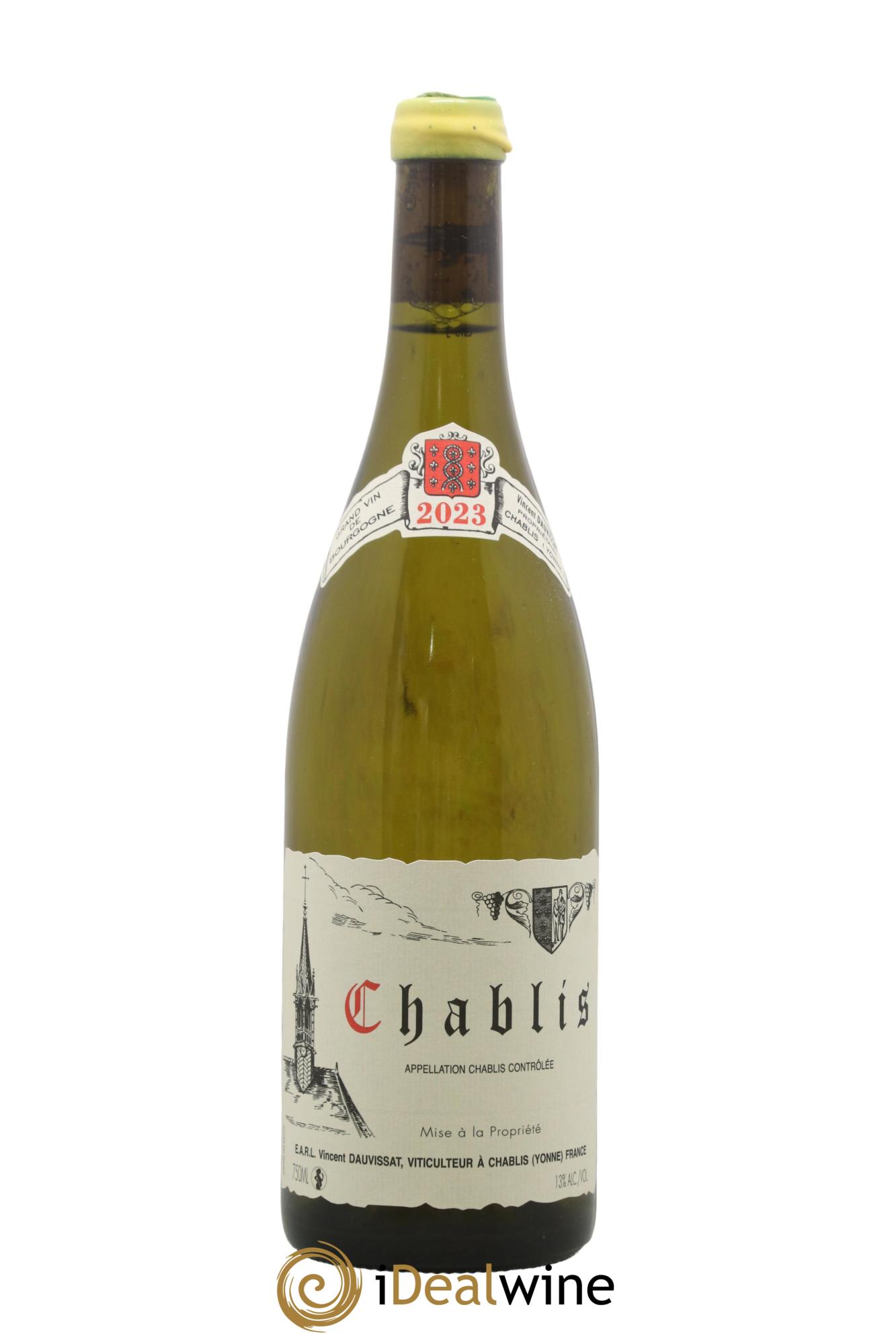 Chablis Vincent Dauvissat (Domaine) 2023 - Lot of 1 bottle - 0