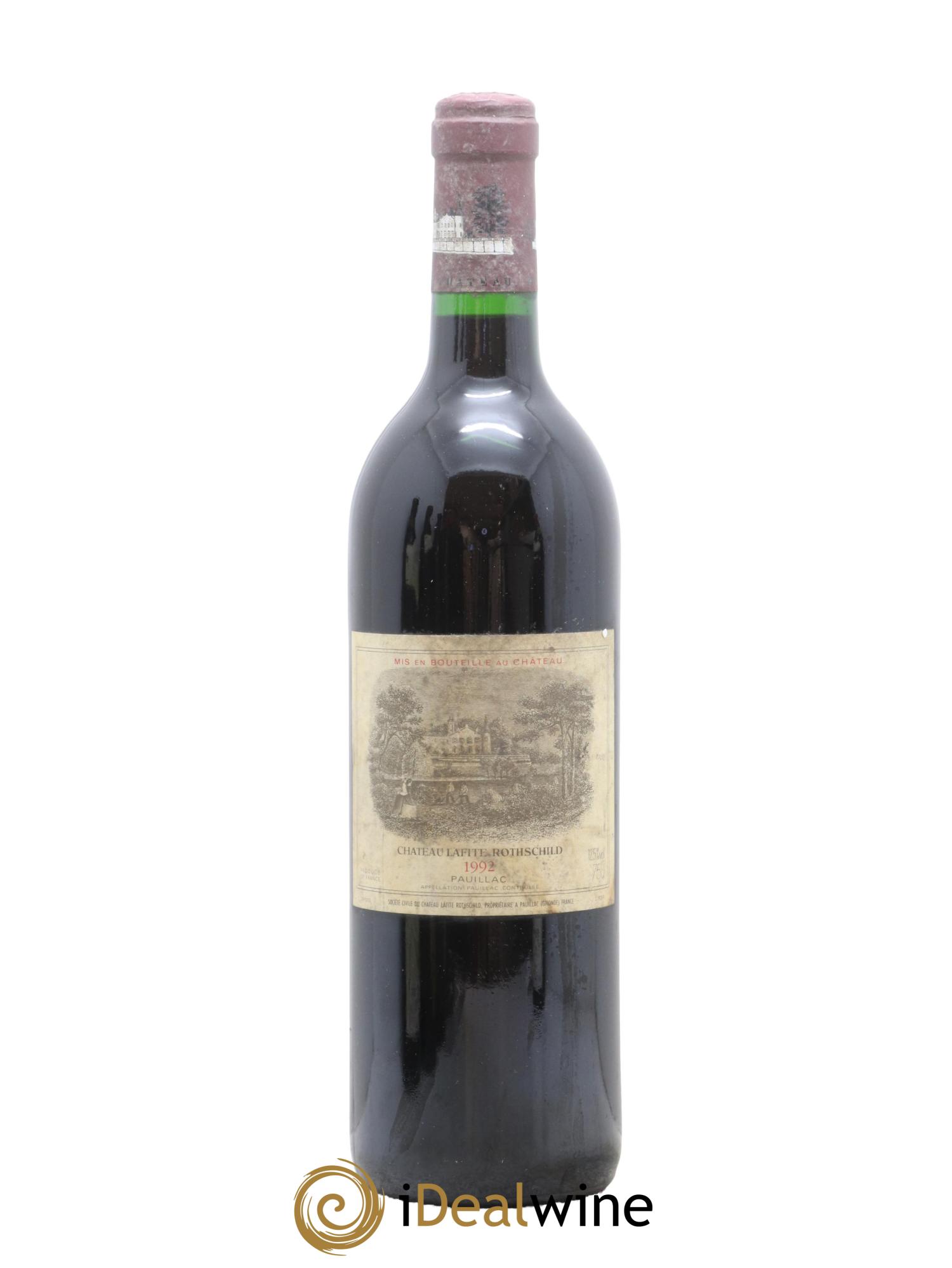 Château Lafite Rothschild 1er Grand Cru Classé 1992 - Lot de 1 bouteille - 0