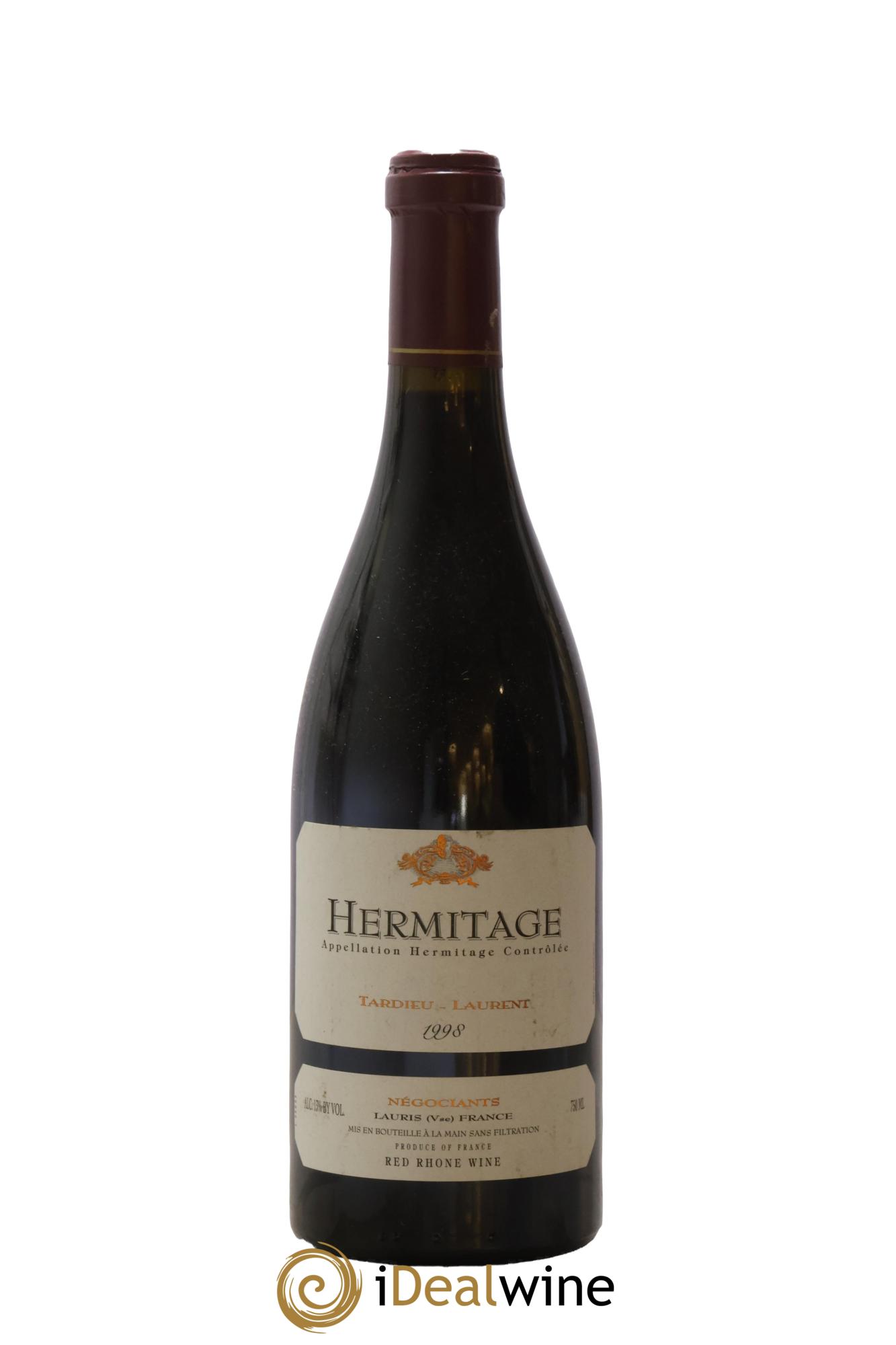 Hermitage Maison Tardieu-Laurent 1998 - Lot of 1 bottle - 0
