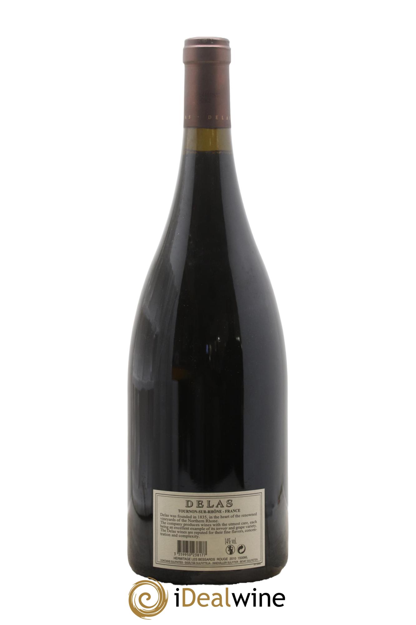 Hermitage Les Bessards Delas Frères 2010 - Lot of 1 magnum - 1
