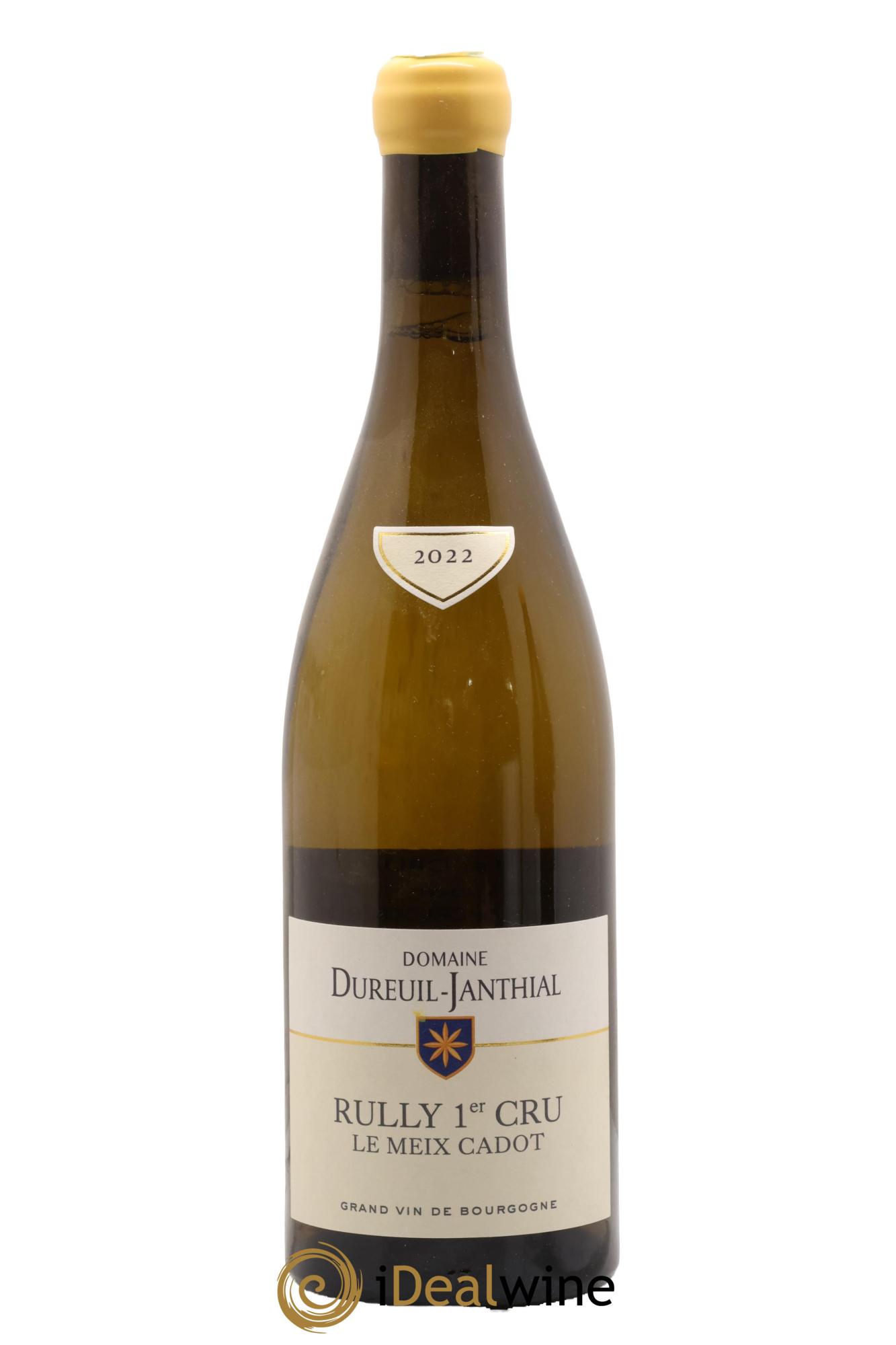 Rully 1er Cru Le Meix Cadot Vincent Dureuil-Janthial 2022 - Lot de 1 bouteille - 0