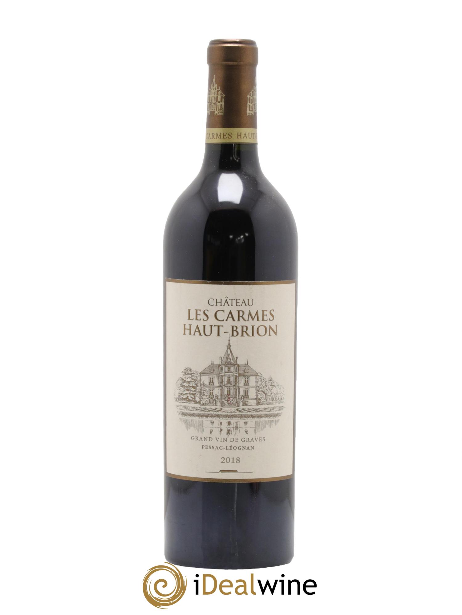 Château Les Carmes Haut-Brion 2018 - Lot de 1 bouteille - 0