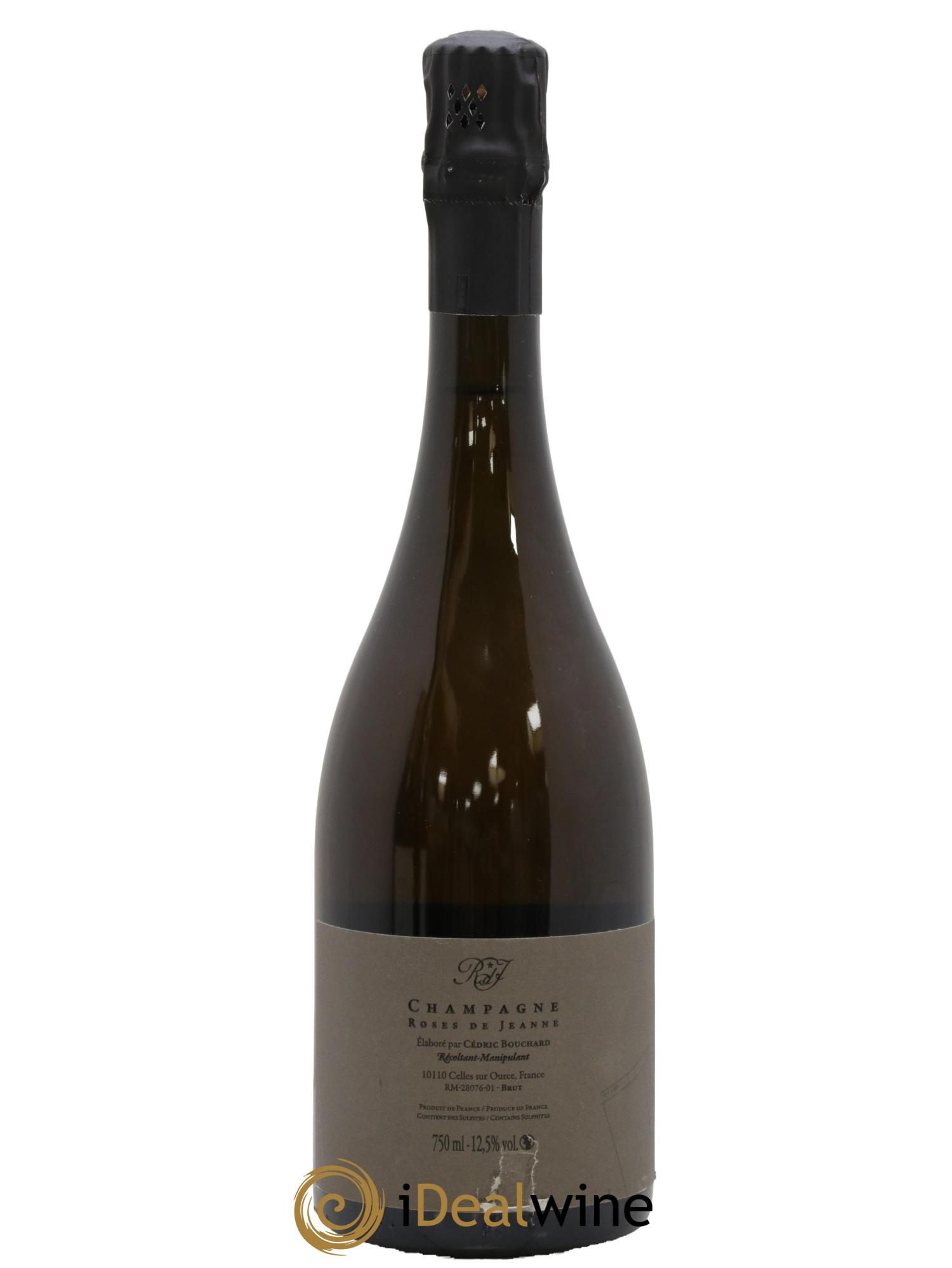 Roses de Jeanne Côte de Val Vilaine Blanc de Noirs Cédric Bouchard 2022 - Lot de 1 bouteille - 1