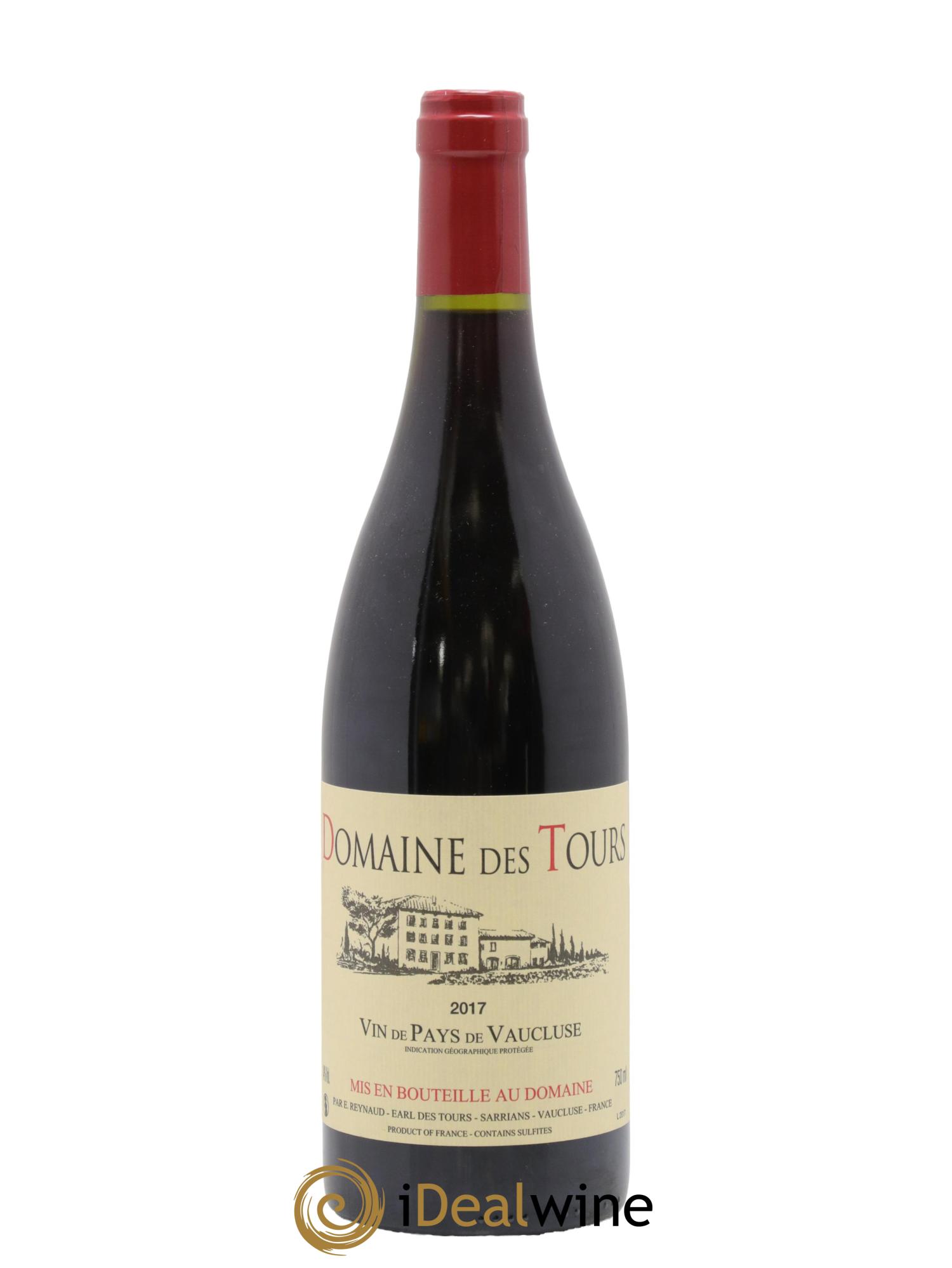 Vaucluse (Vin de Pays de Vaucluse) Domaine des Tours Emmanuel Reynaud 2017 - Lot de 1 bouteille - 0