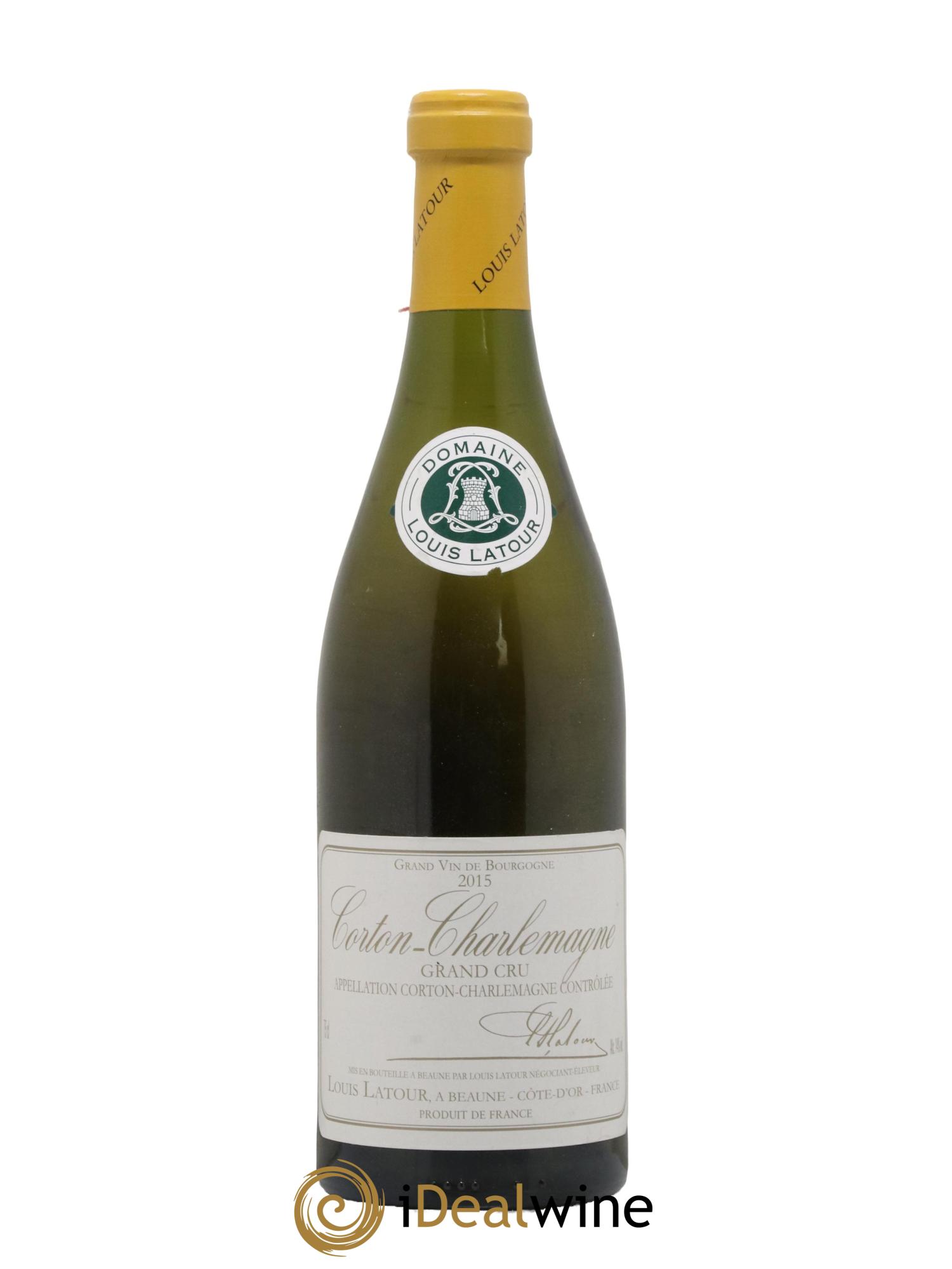 Corton-Charlemagne Grand Cru Louis Latour 2015 - Lot de 1 bouteille - 0