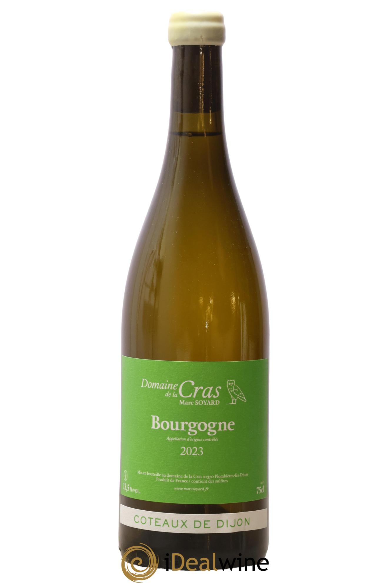 Coteaux de Dijon Domaine de la Cras - Marc Soyard 2023 - Lot de 1 bouteille - 0