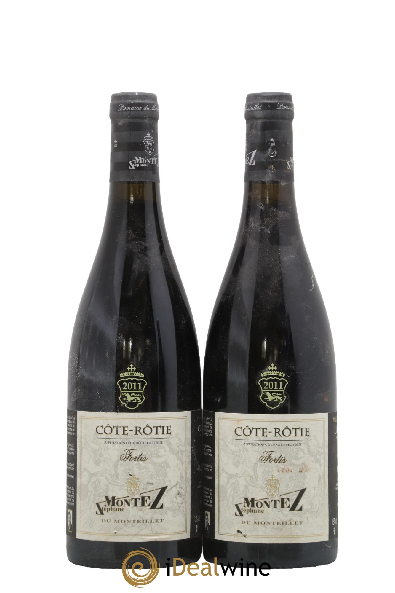 Côte-Rôtie Fortis Monteillet (Domaine du) - Stéphane Montez 2011 - Lot of 2 bottles - 0