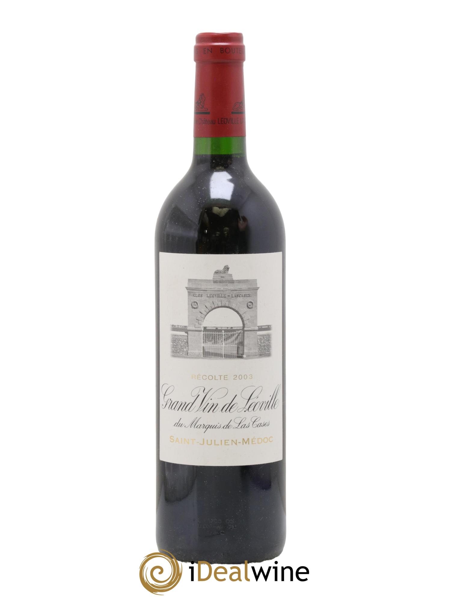 Château Léoville Las Cases 2ème Grand Cru Classé 2003 - Lot of 1 bottle - 0