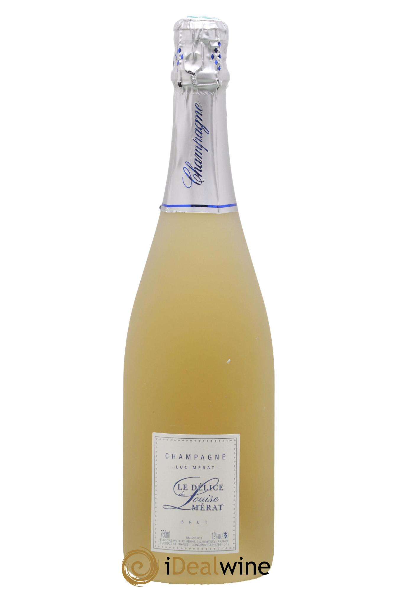 Champagne Le Délice de Louise Mérat Luc Mérat - Lot de 1 bouteille - 0