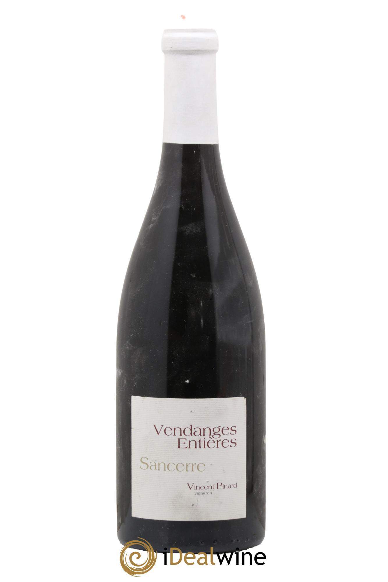 Sancerre Vendanges Entières Vincent Pinard 2016 - Lot de 1 bouteille - 0