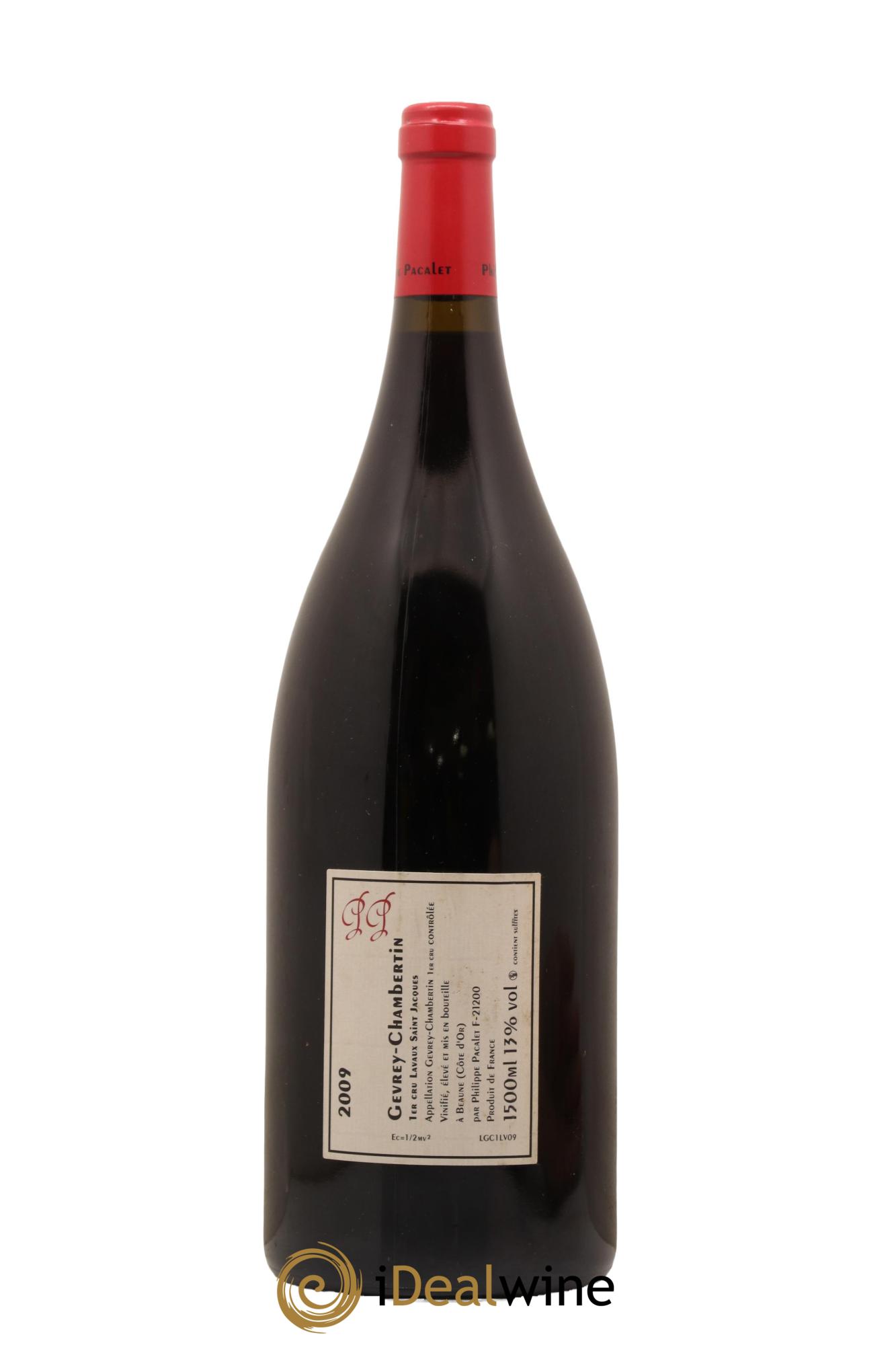 Gevrey-Chambertin 1er Cru Lavaux Saint-Jacques Philippe Pacalet 2009 - Lot de 1 magnum - 1