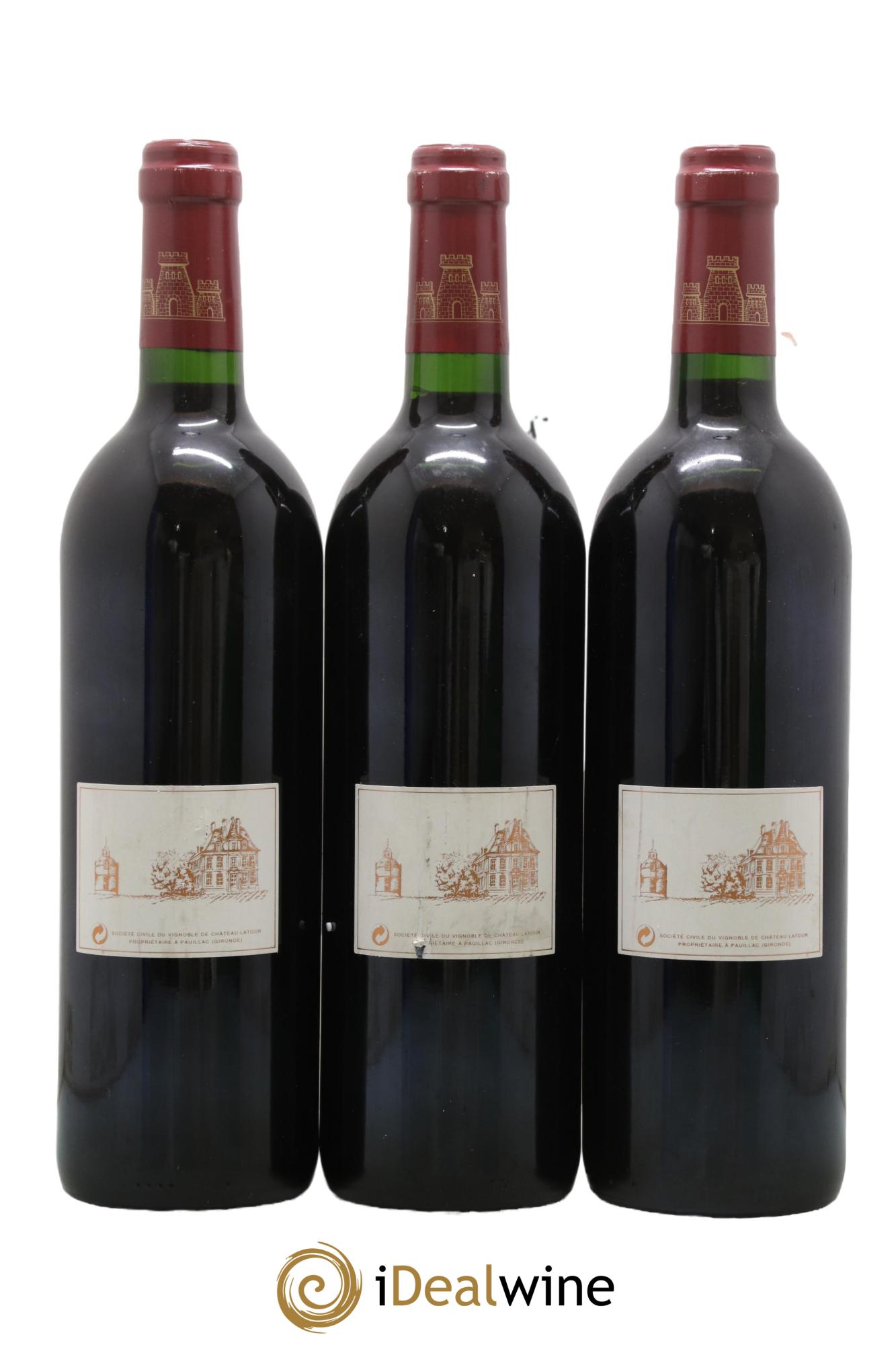 Les Forts de Latour Second Vin 1996 - Lot de 3 bouteilles - 1