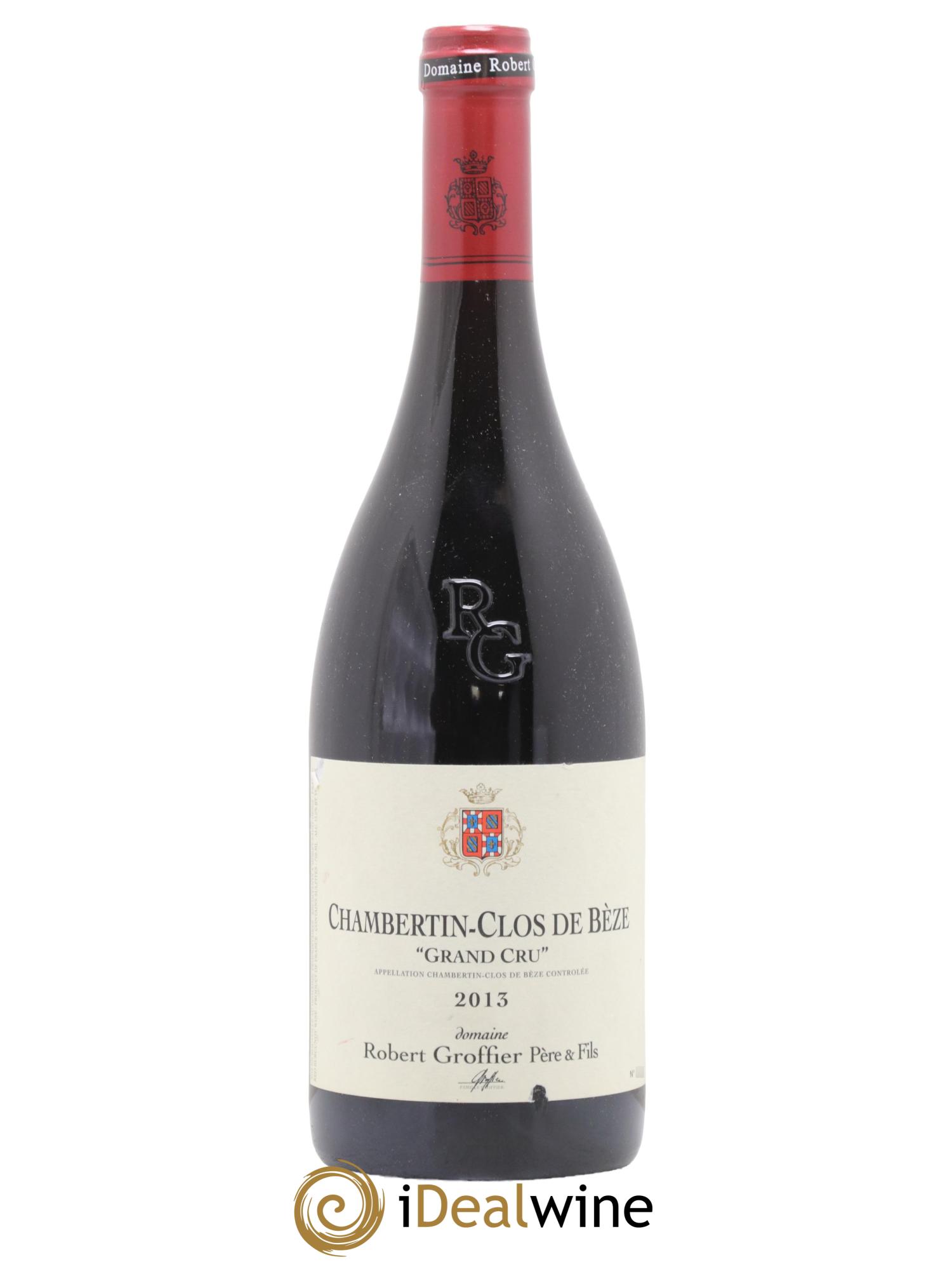 Chambertin Clos de Bèze Grand Cru Robert Groffier Père & Fils (Domaine) 2013 - Lotto di 1 bottiglia - 0