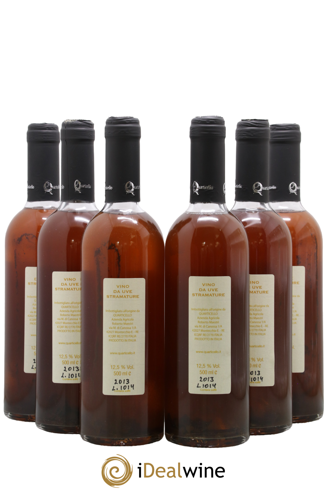 Italie IGT Vino da Uve Stramature Stradora Quarticello Azienda Agricola Roberto Maestri 2013 - Lot of 6 500ml formats - 1