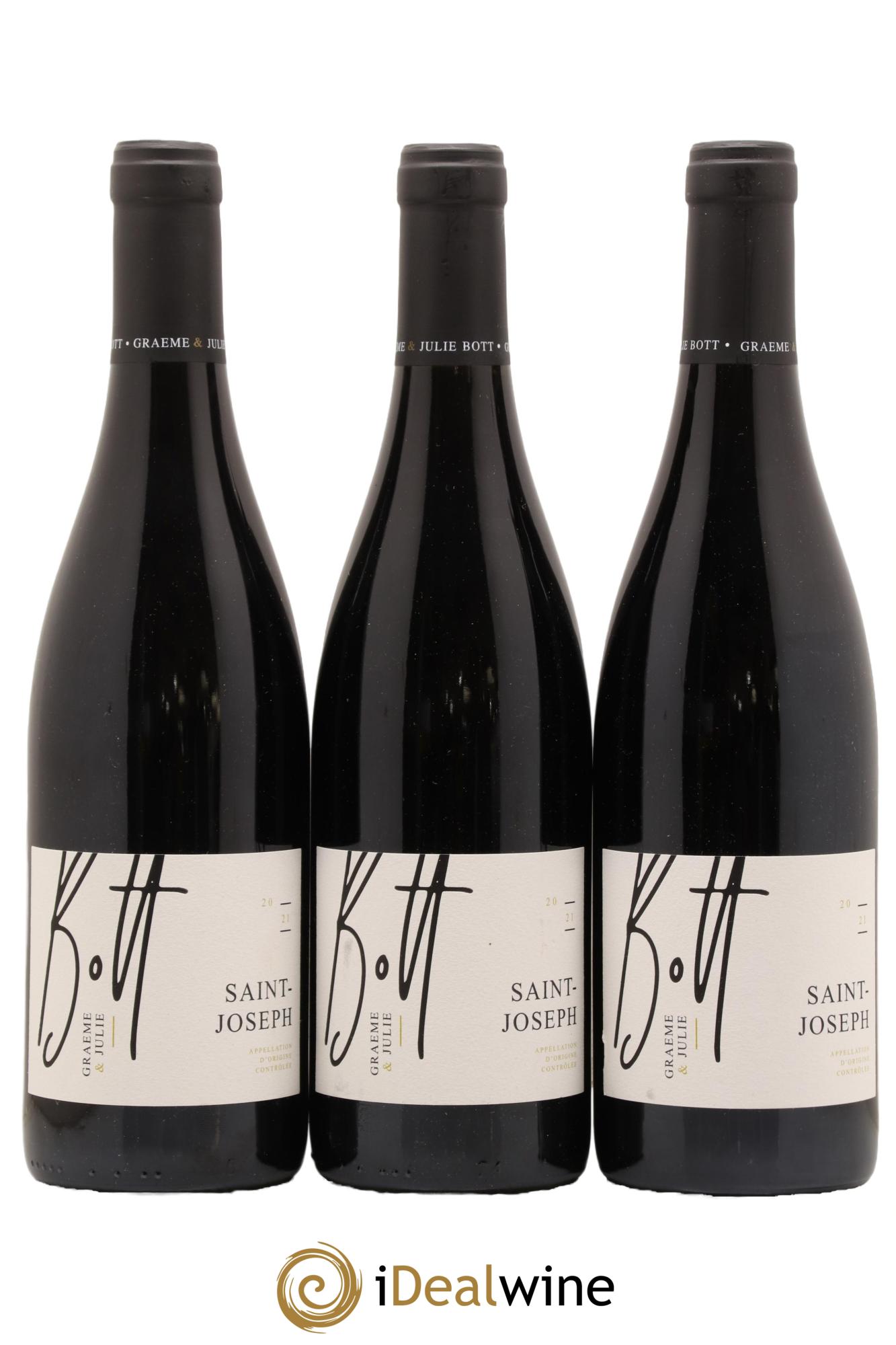 Saint-Joseph Graeme & Julie Bott 2021 - Lot de 3 bouteilles - 0