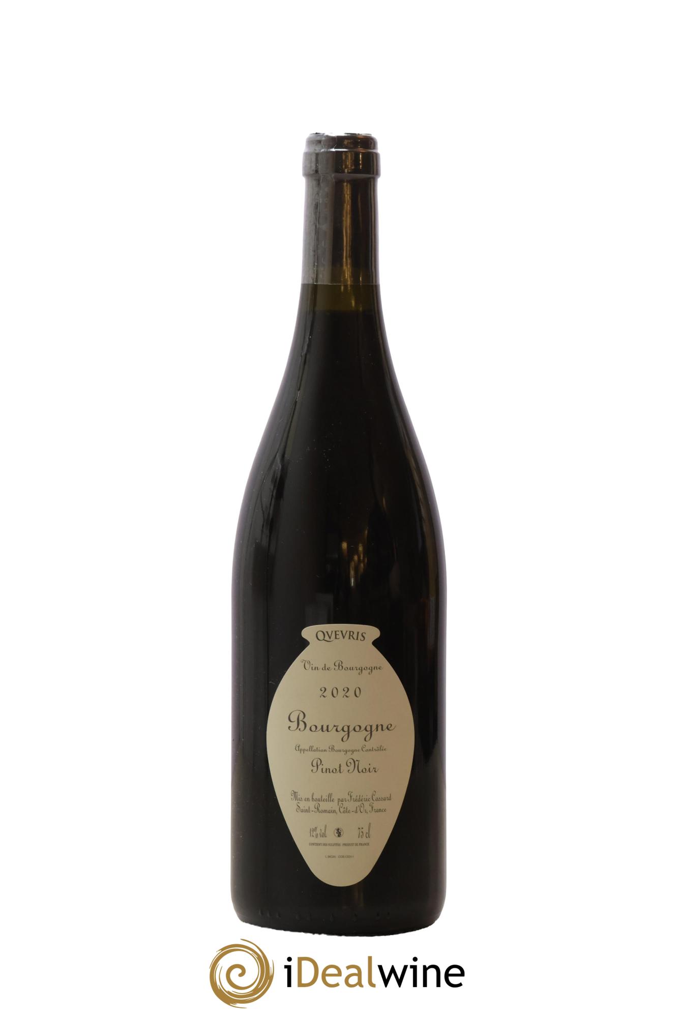 Bourgogne Bedeau Qvevris Domaine de Chassorney - Frédéric Cossard 2020 - Lot de 1 bouteille - 1