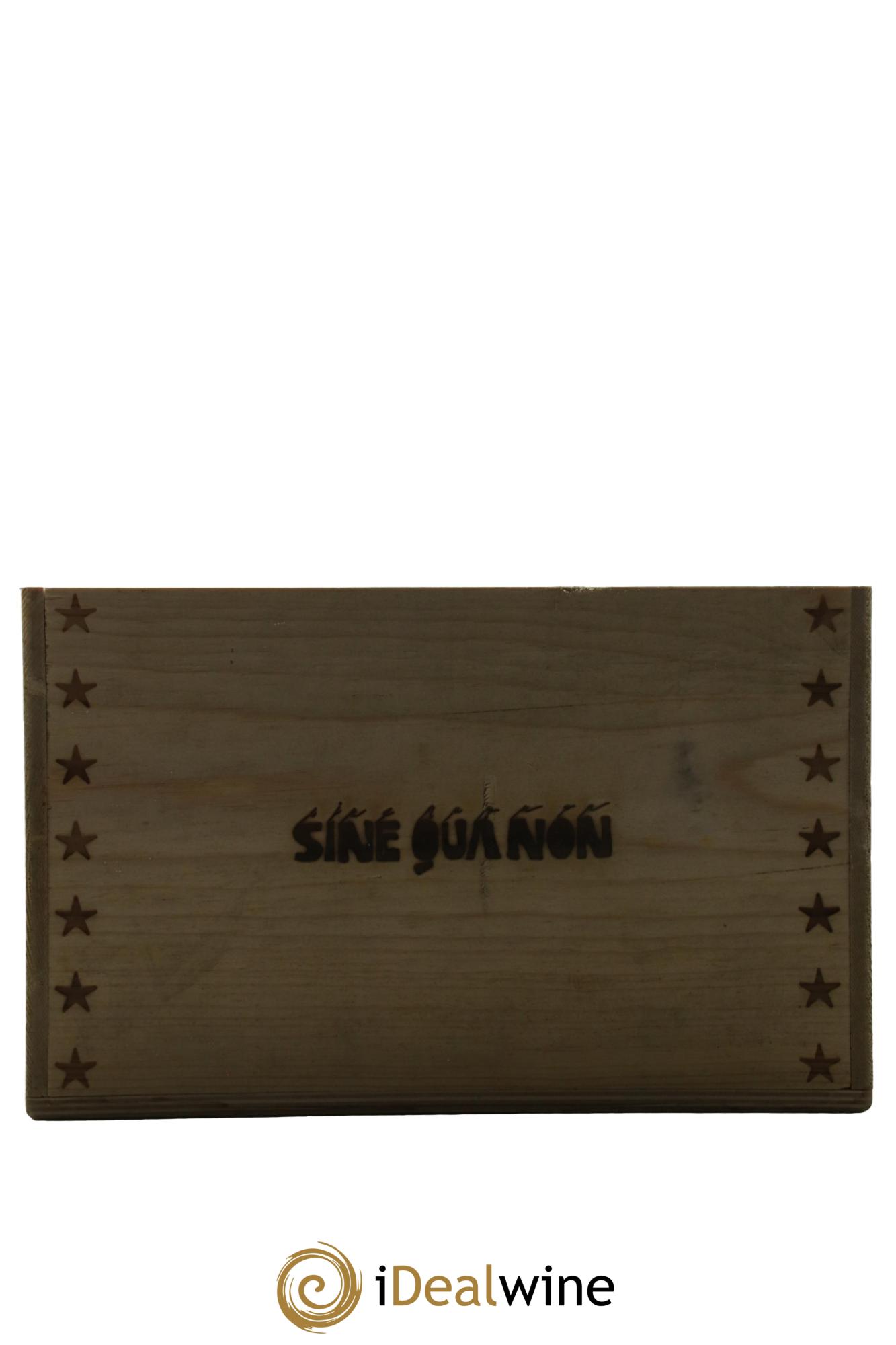 USA Santa Rita Hills Eleven Confession This Is Not An Exit 4 Syrah et 2 Grenache Sine Qua Non 2009 - Lot de 6 bouteilles - 6