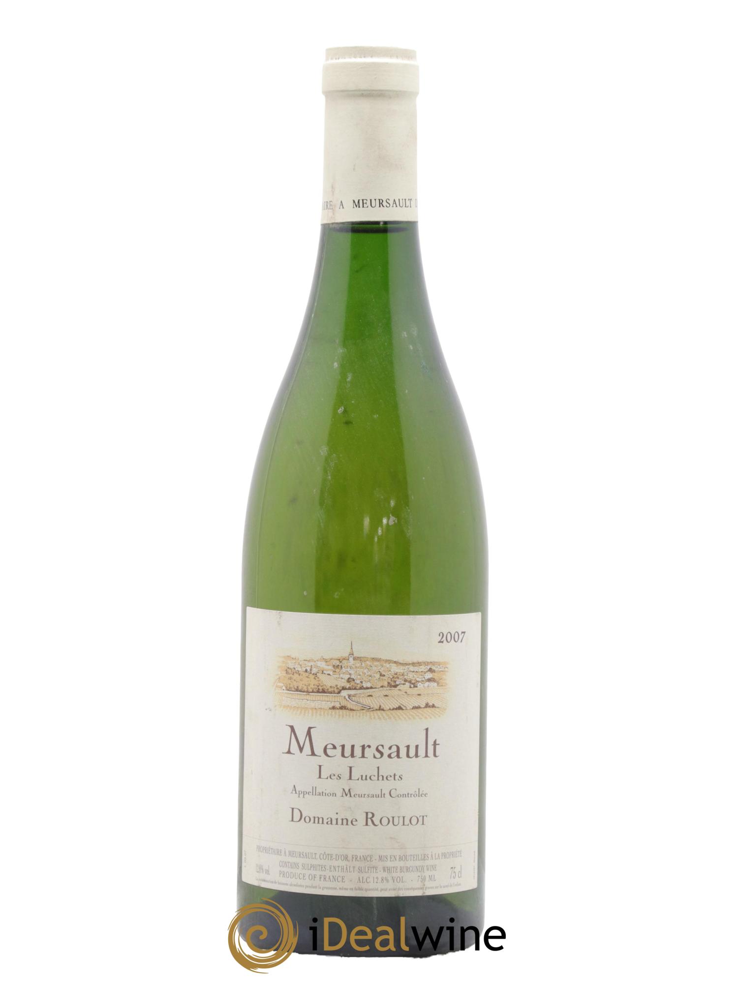 Meursault Luchets Roulot (Domaine) 2007 - Posten von 1 Flasche - 0