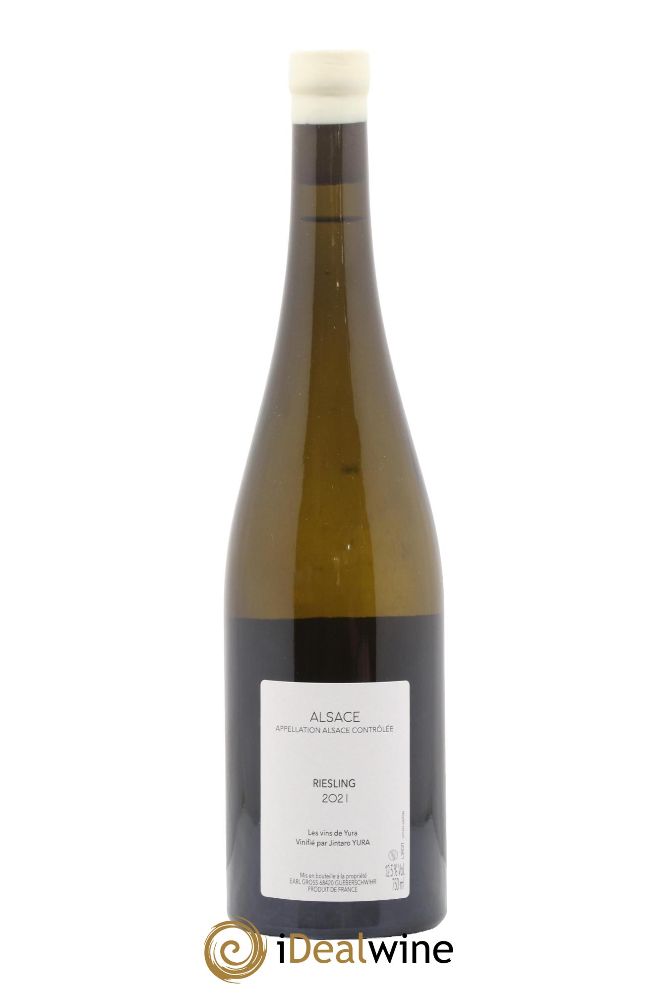 Alsace Le silence et la résonance Jintaro Yura 2021 - Lot de 1 bouteille - 1